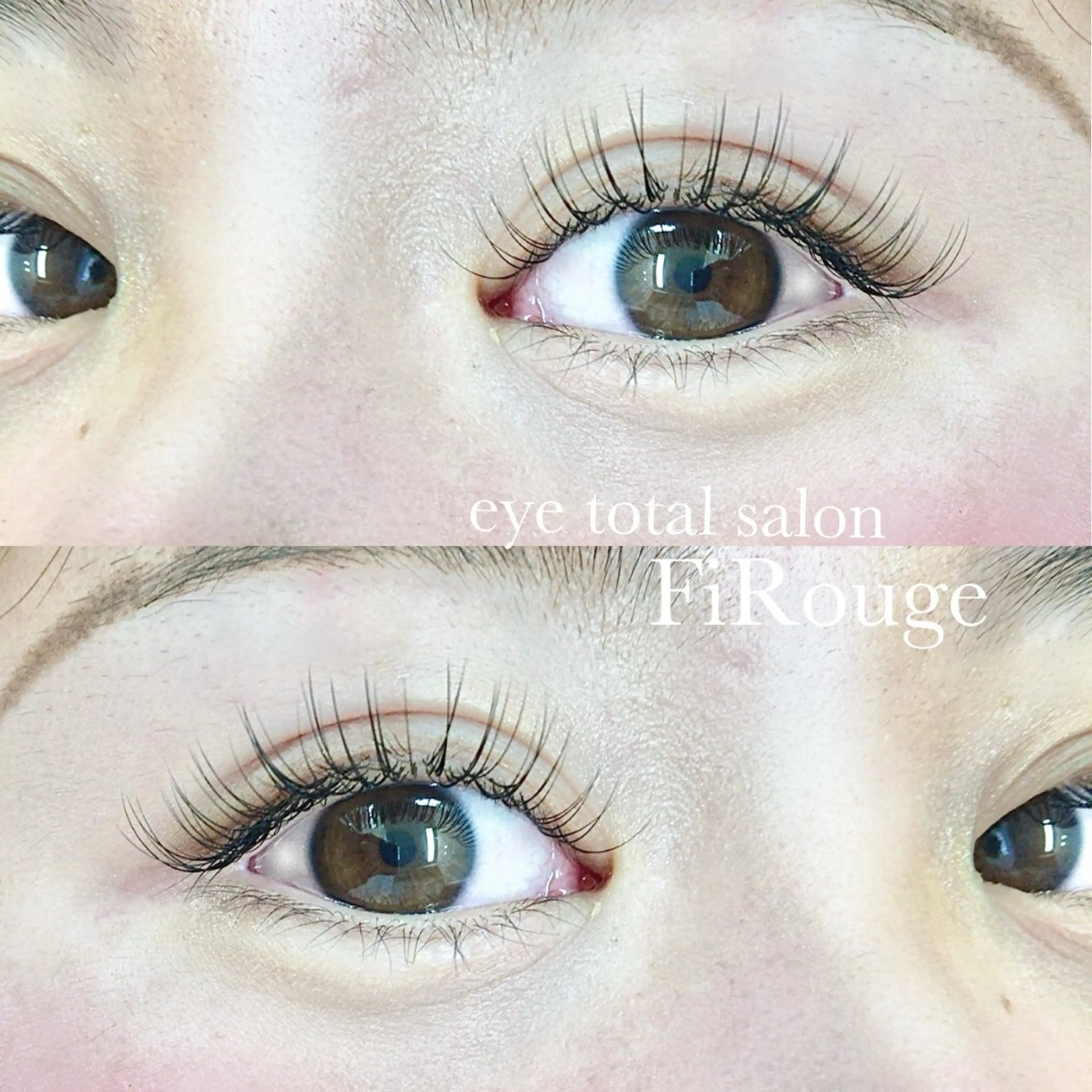 【フラットラッシュ120本(オフ無料・コーティング付)】リボン型の特殊加工のエクステでまつ毛にフィット◎超軽量で高持続✨の写真