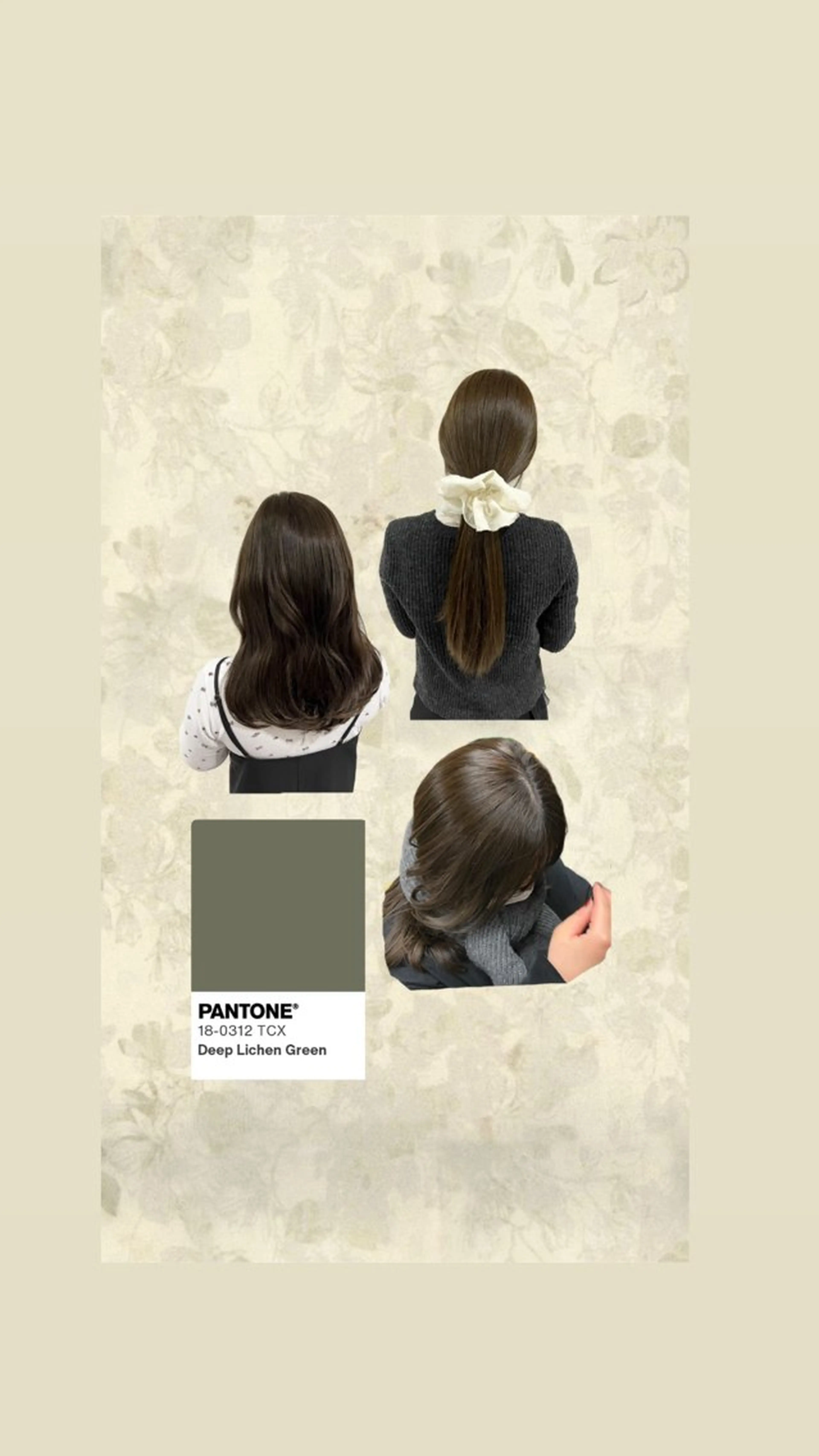 カラー グレージュ オリーブカラー ヘアカラー 柚実/グレージュ/ 愛されナチュラル♥️のヘアスタイル