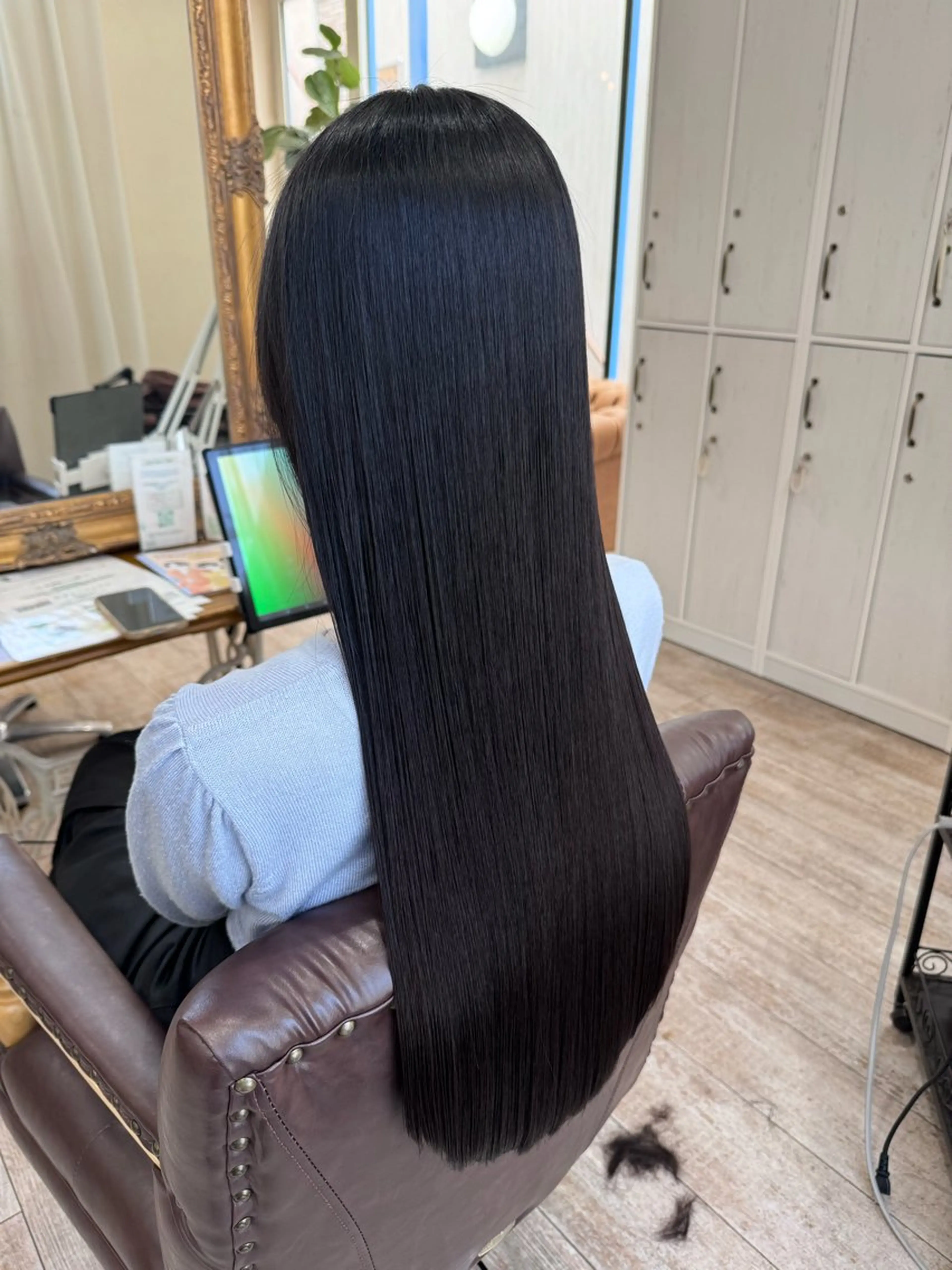 ロング 髪質改善 カット 縮毛矯正 トリートメント 新越谷noble店長 松本拓也▶◀*.のヘアスタイル