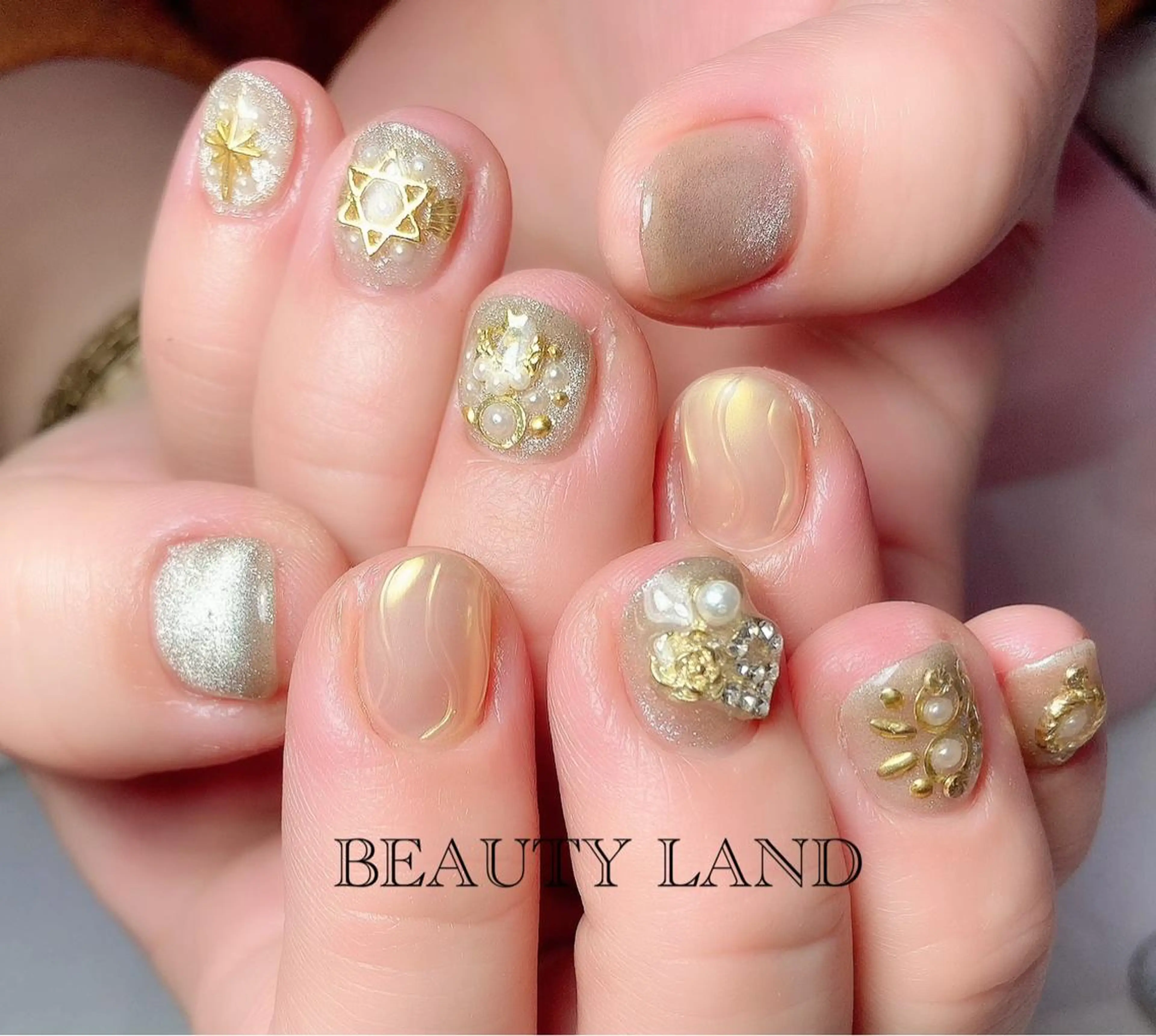 ネイル ハンドネイル 市川駅 ✿中津のネイルデザイン