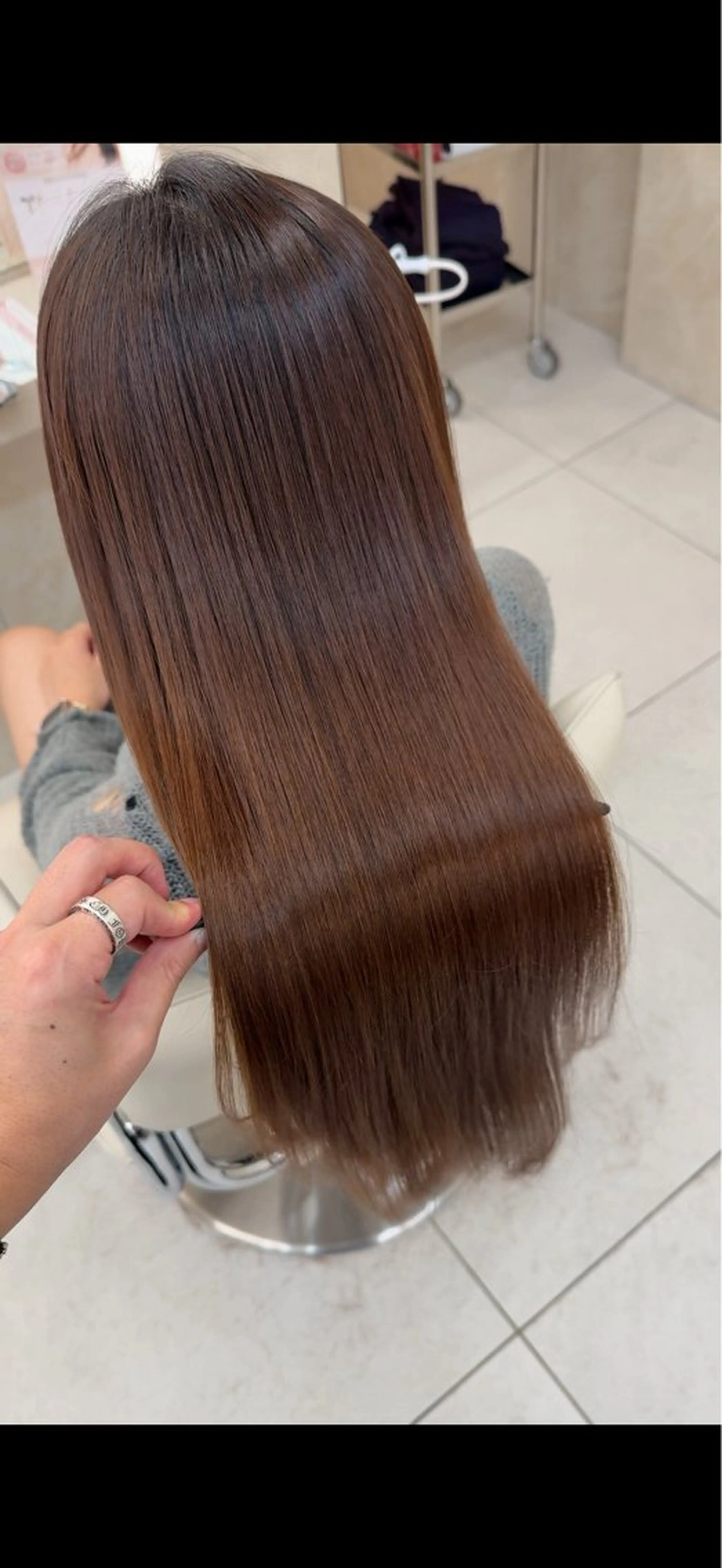 ロング 名古屋/レイヤー 島原　由璃のヘアスタイル