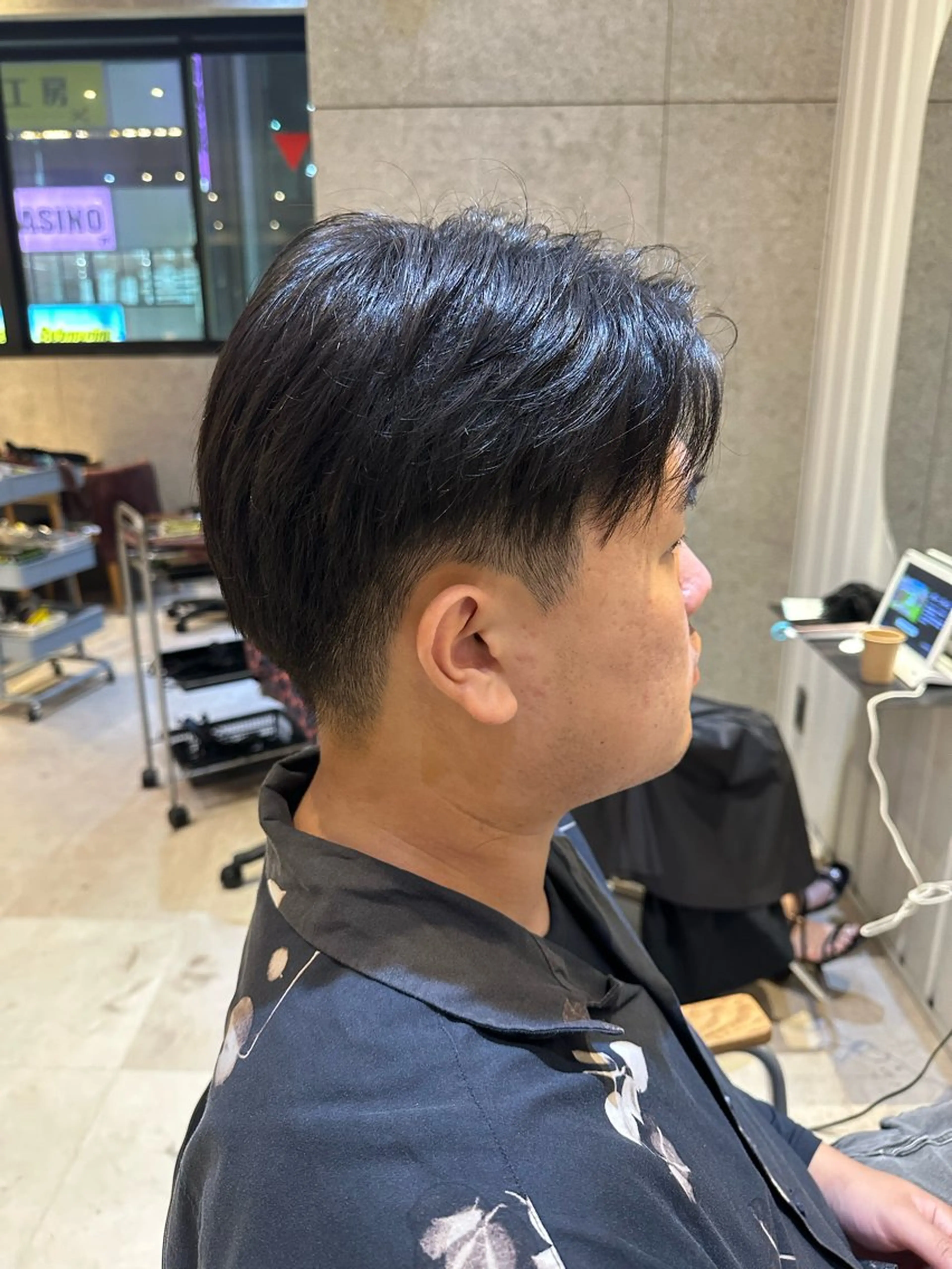 メンズ カット KOGA／ パーマモデル募集のヘアスタイル