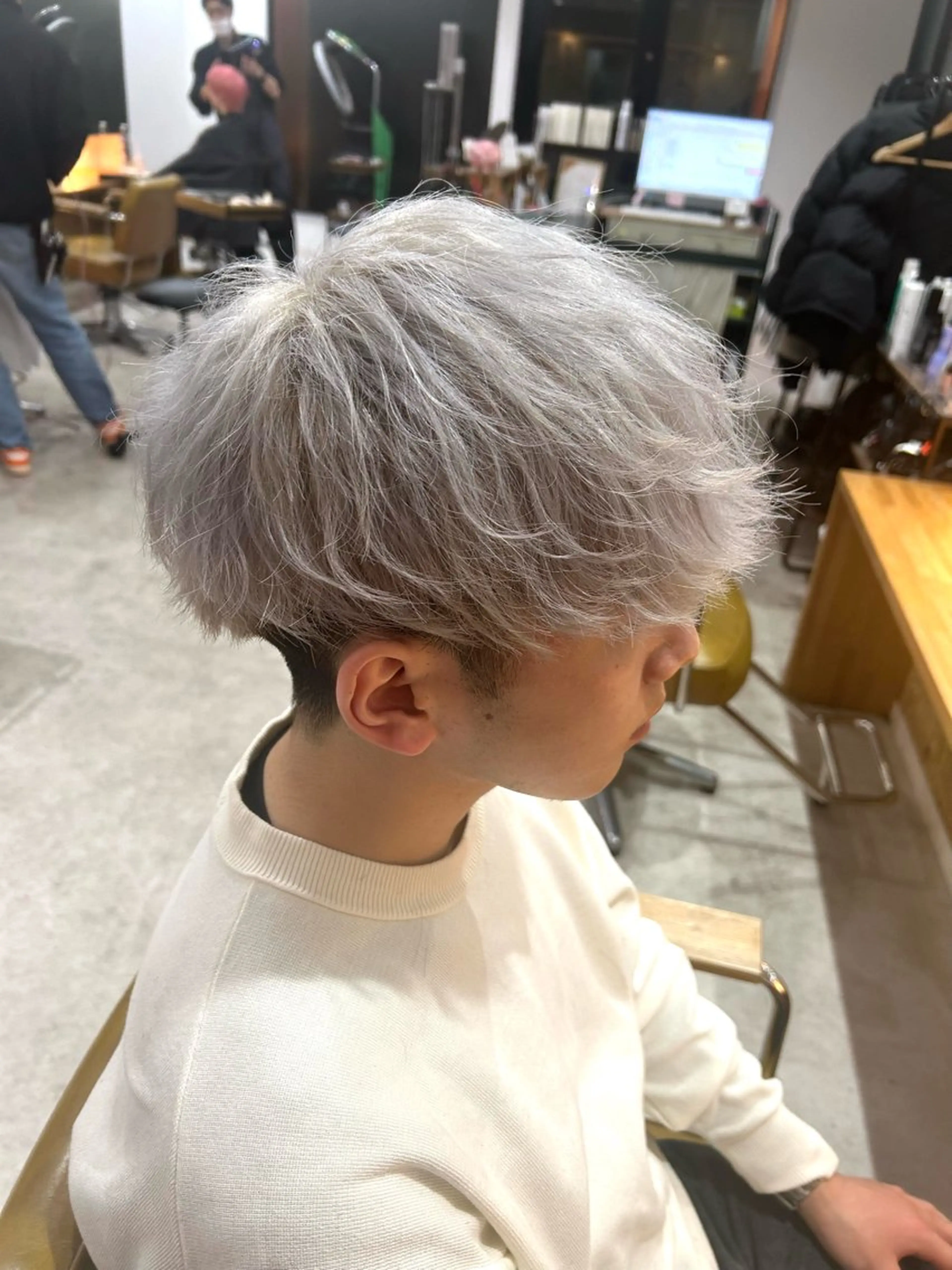 カラー ヘアアレンジ メンズ カット ヘアカラー 《メンズ特化》 早川 愛斗のヘアスタイル