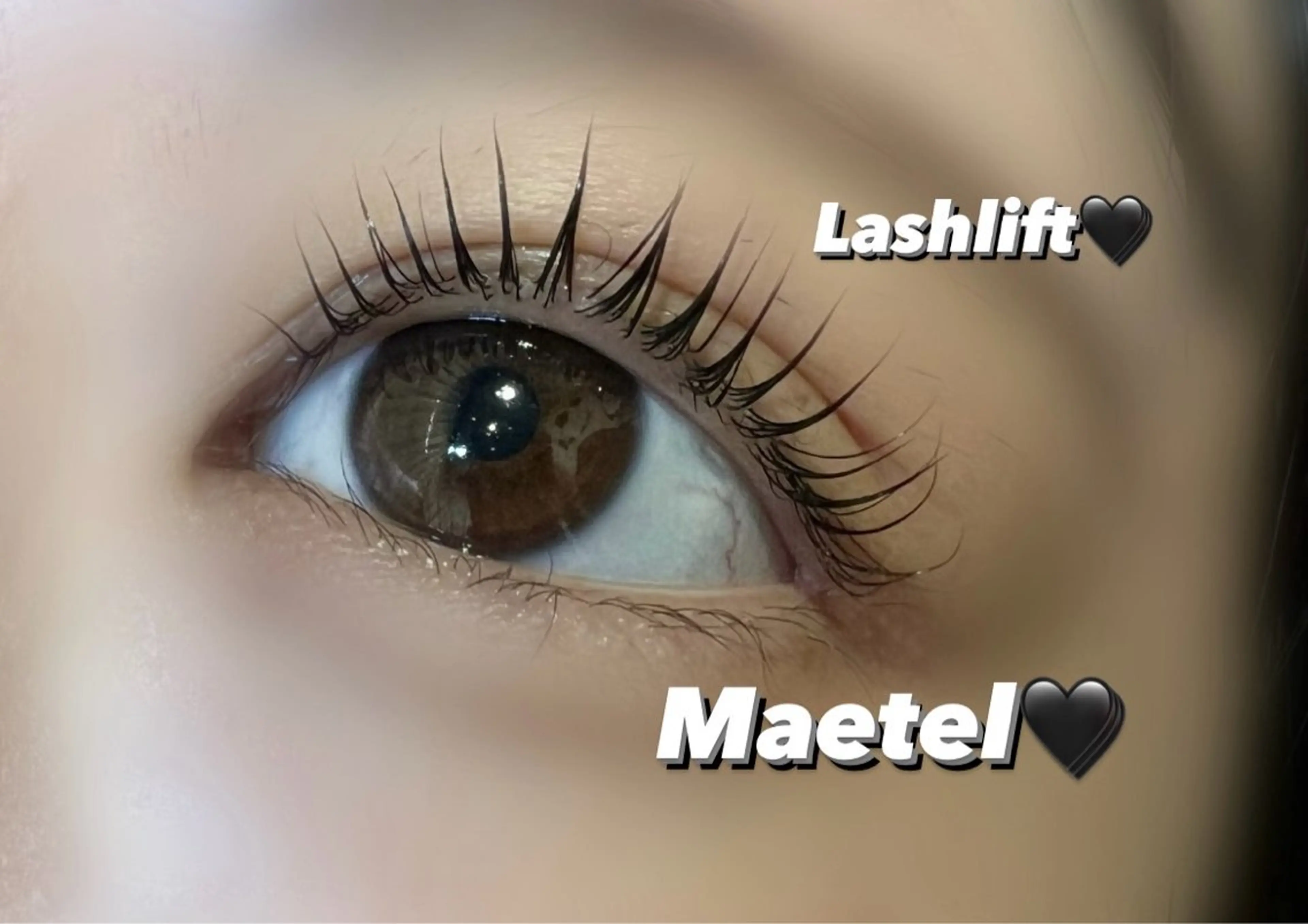 マツエク・マツパ Eyelist 小倉 らん 🎀🖤のマツエク・マツパデザイン