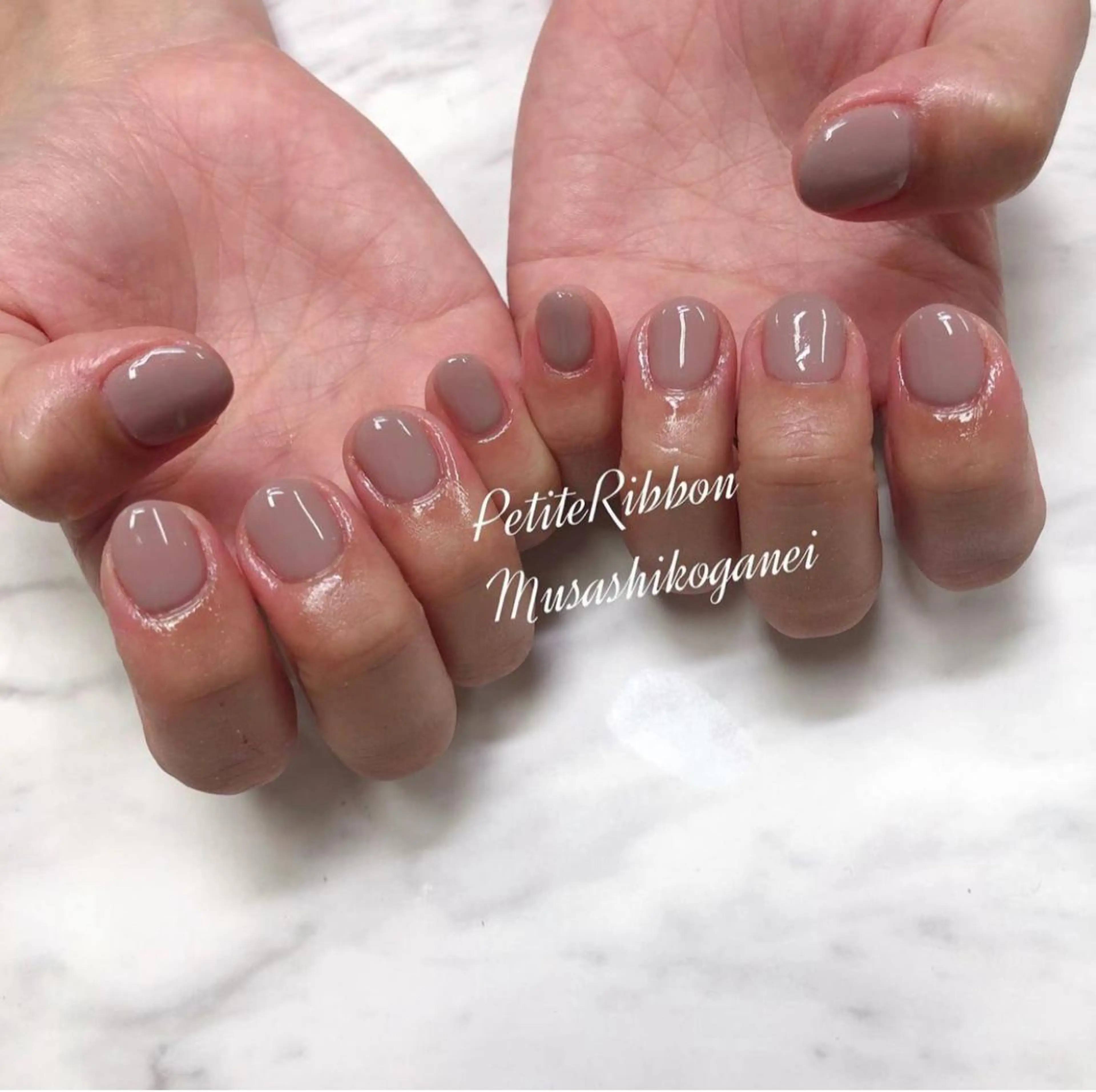 ネイル ハンドネイル プティリボン 武蔵小金井店のネイルデザイン