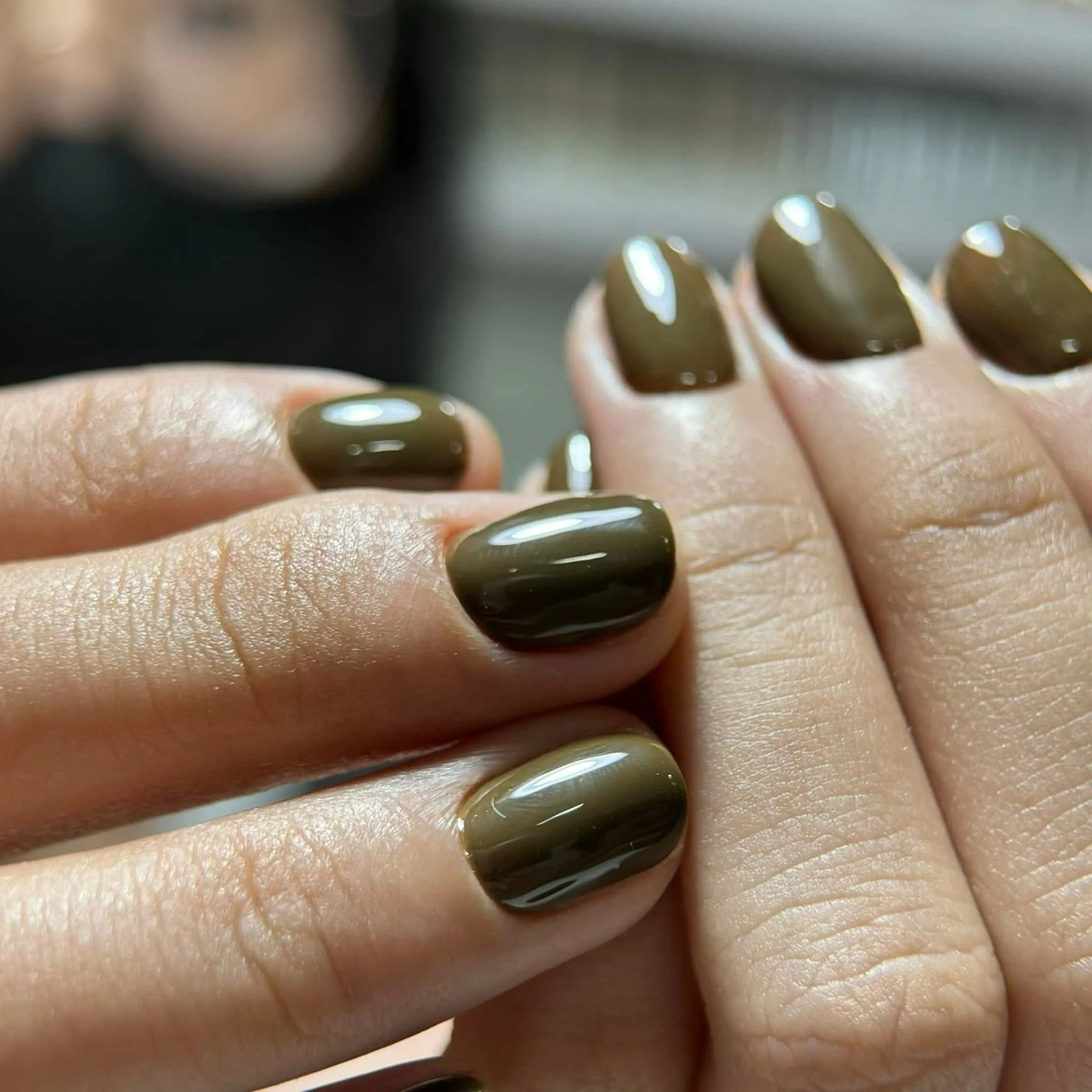 ネイル チークネイル フレンチネイル グラデーション キラキラネイル 韓国ネイル Minette nailHuongのネイルデザイン