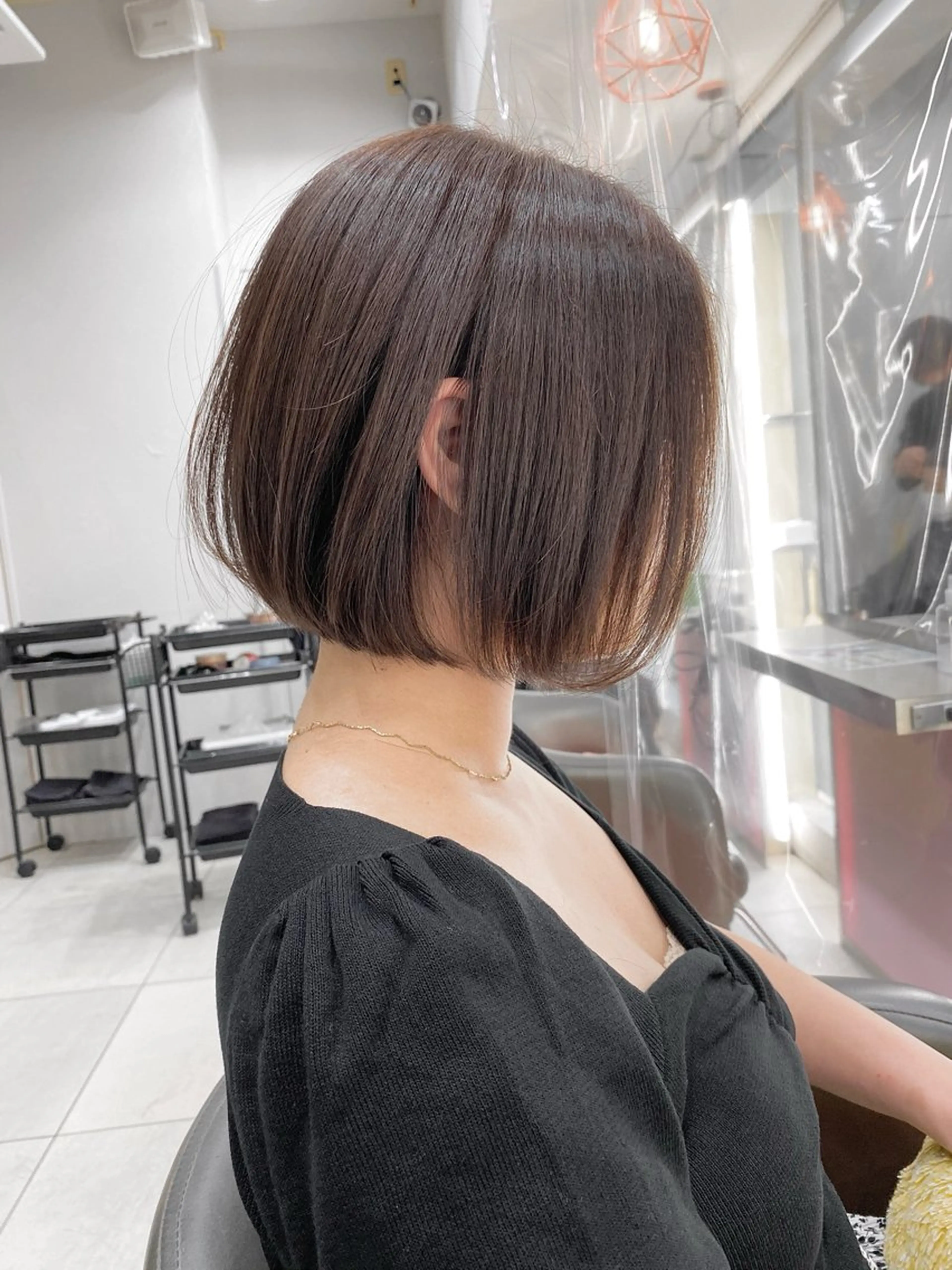 ショート ショートボブ ボブ ショートヘア ボブ/レイヤー /植原健太のヘアスタイル