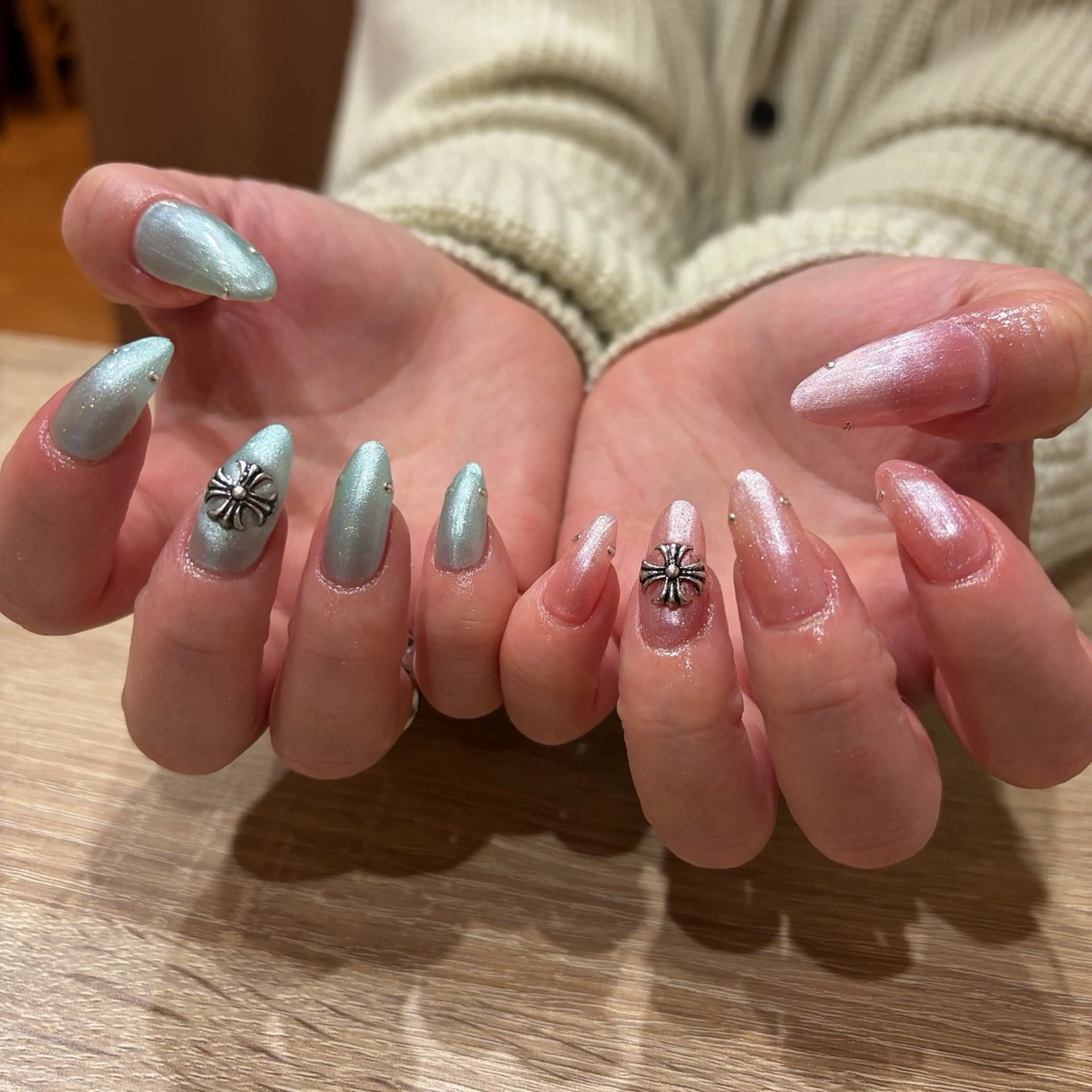 ネイル ロングネイル ハンドネイル liberté🫧 新小岩のネイルデザイン