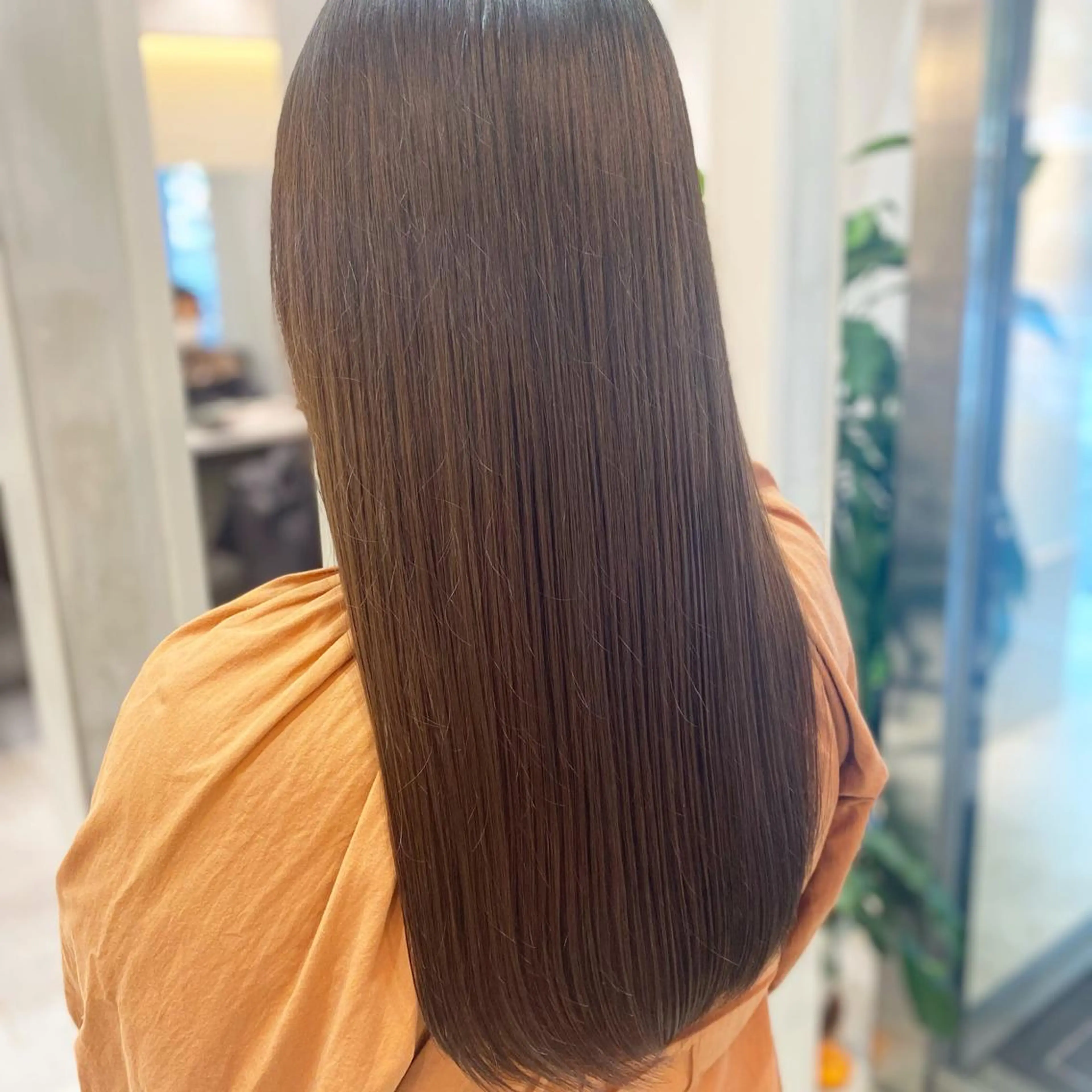 ロング カラー ベージュカラー ピンクカラー ピンクベージュ カット ヘアカラー トリートメント ヘッドスパ 木原良 (キハラ リョウ)のヘアスタイル