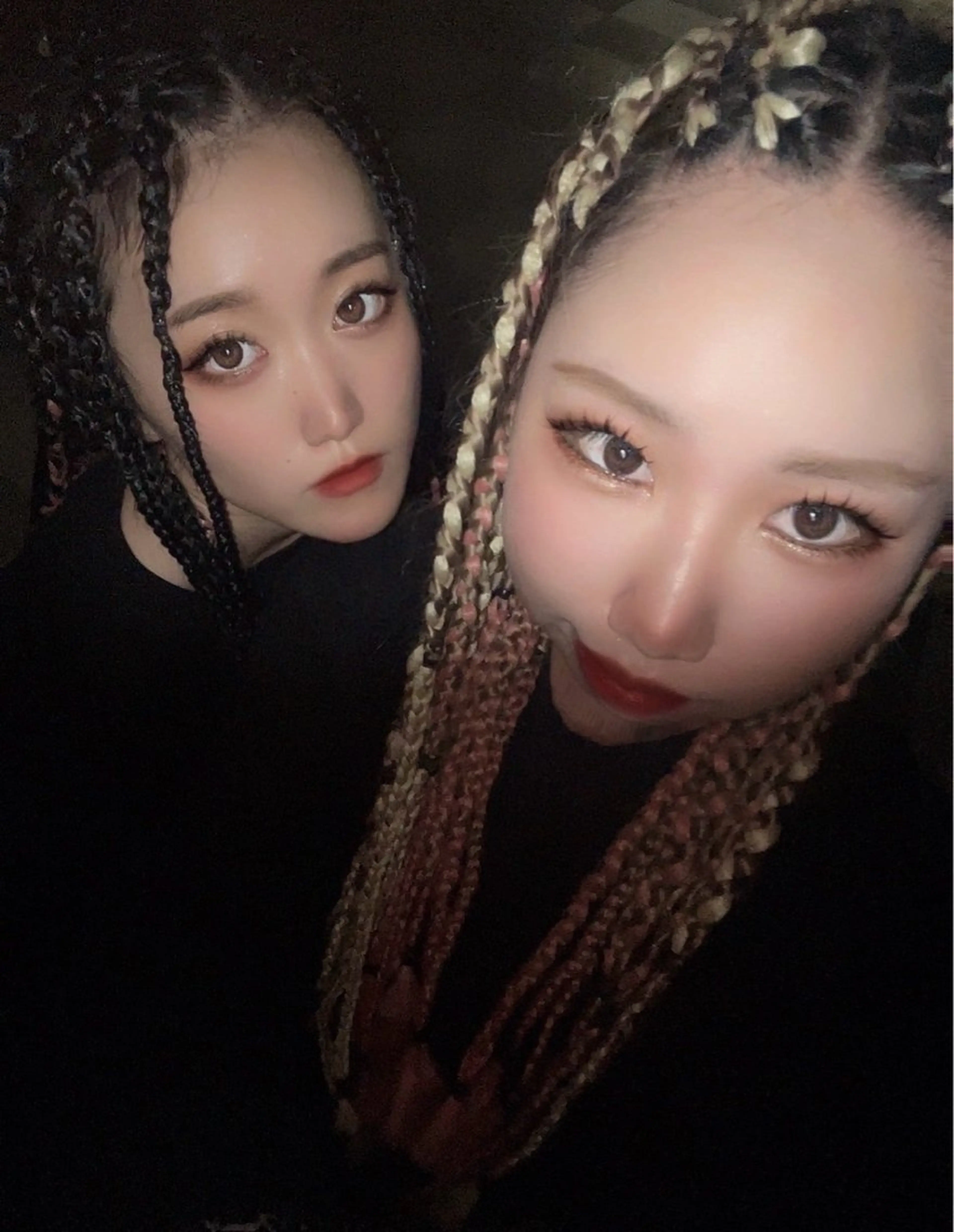 【エクステあり】ブレイズヘアの写真