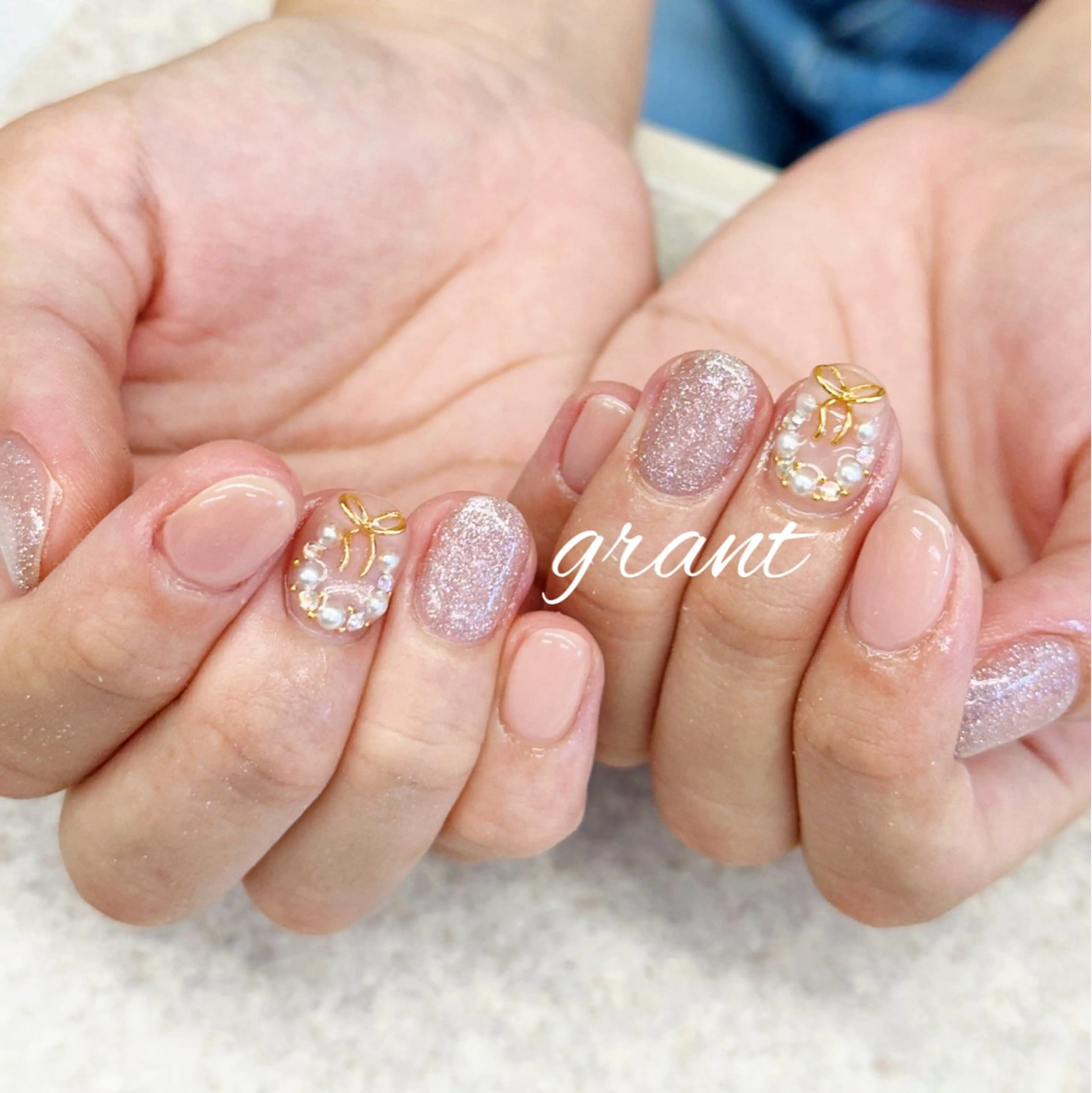 ネイル シンプルネイル ハンドネイル nailsalon grantのネイルデザイン