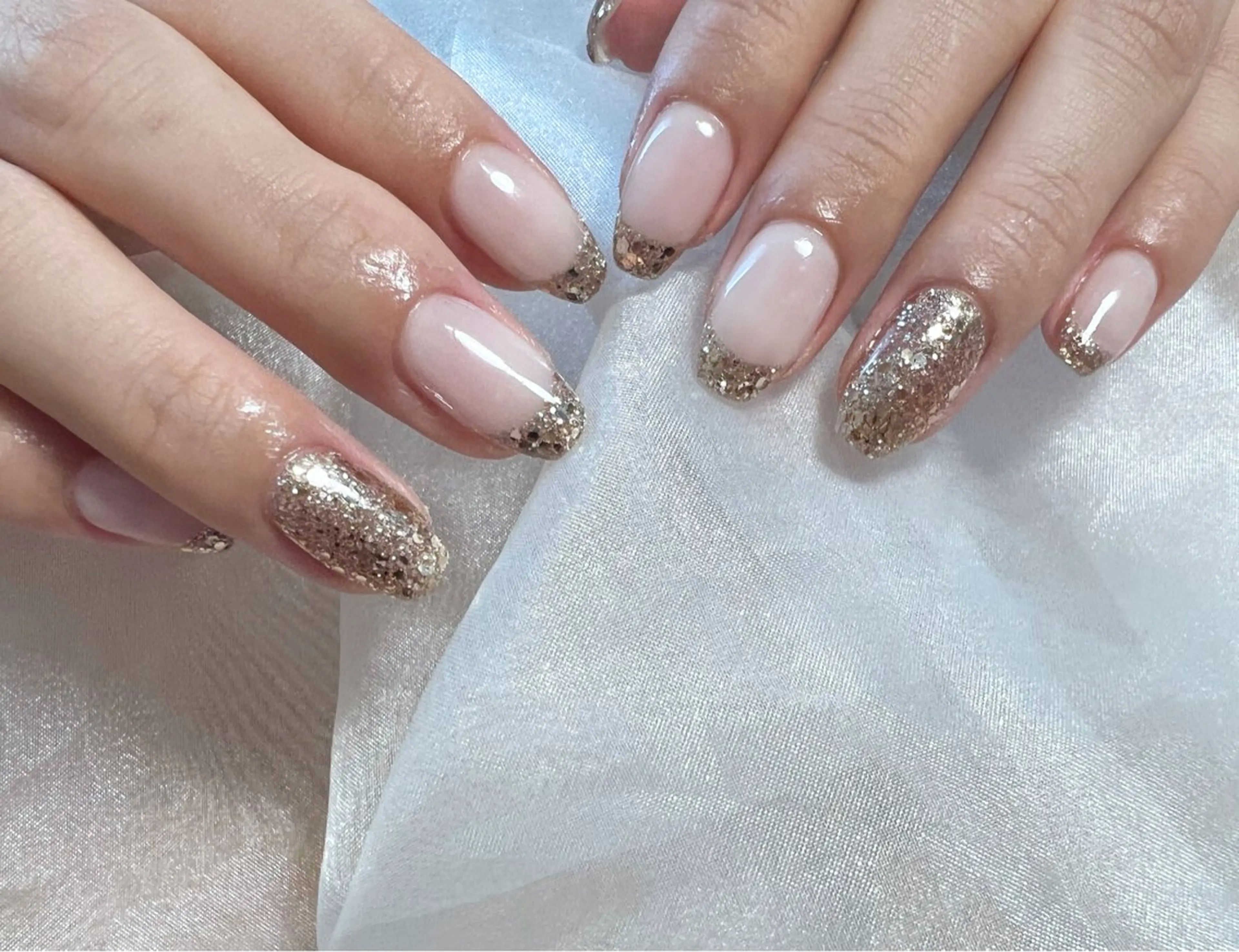 ネイル フレンチネイル ワンカラーネイル charmant nailのネイルデザイン