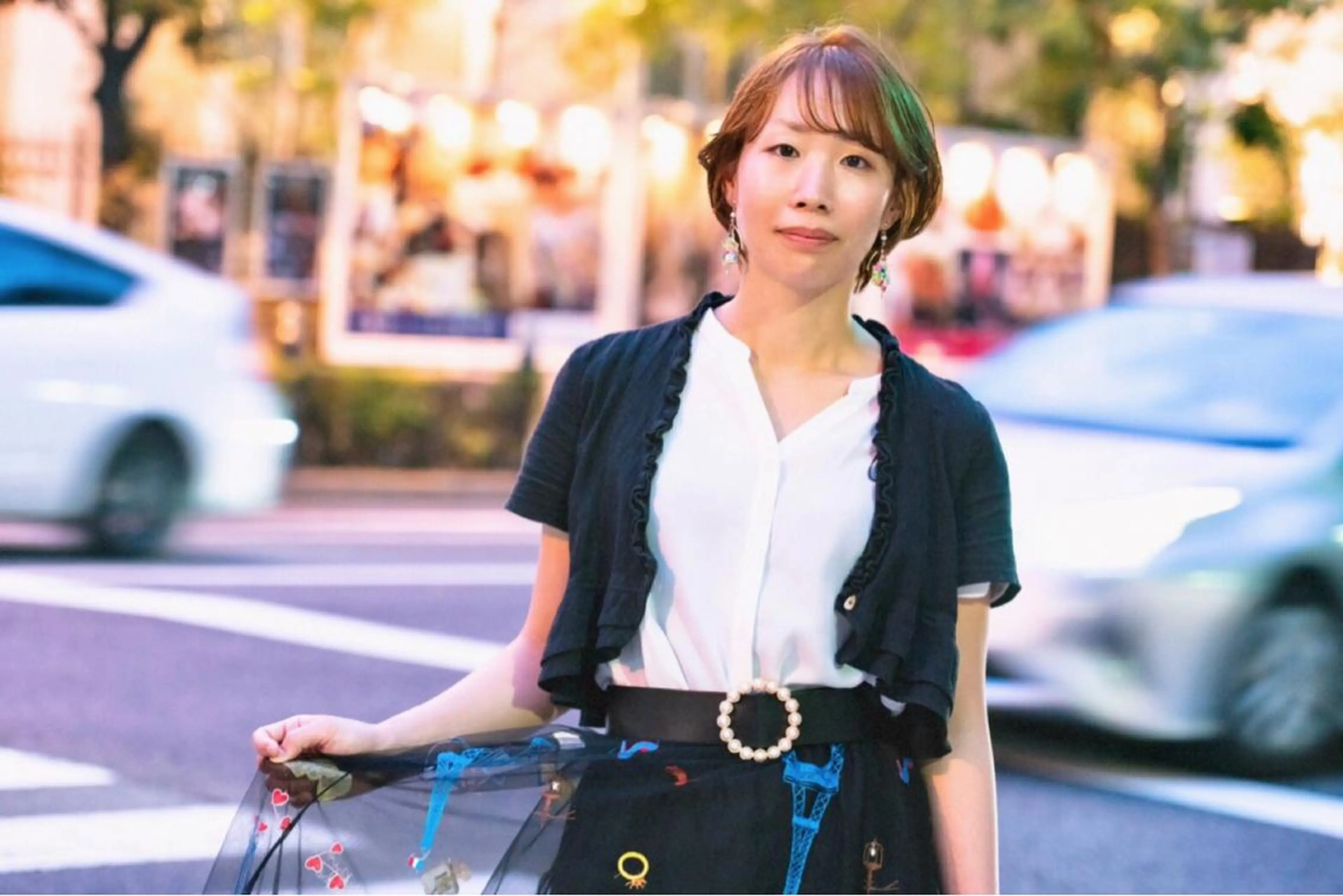 ショート カラー シェアハピ ヤマモトのヘアスタイル