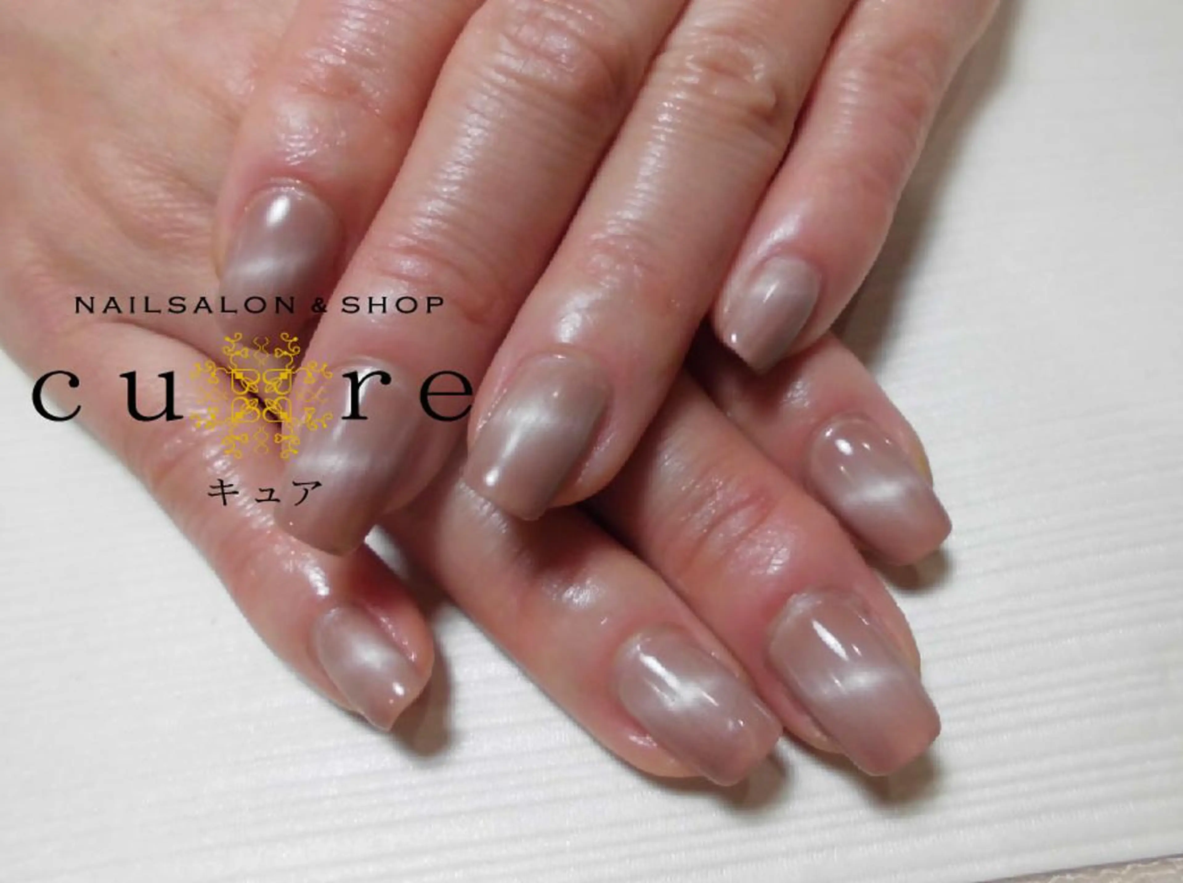 ネイル ミディアム ハンドネイル ネイルサロン Cureのネイルデザイン