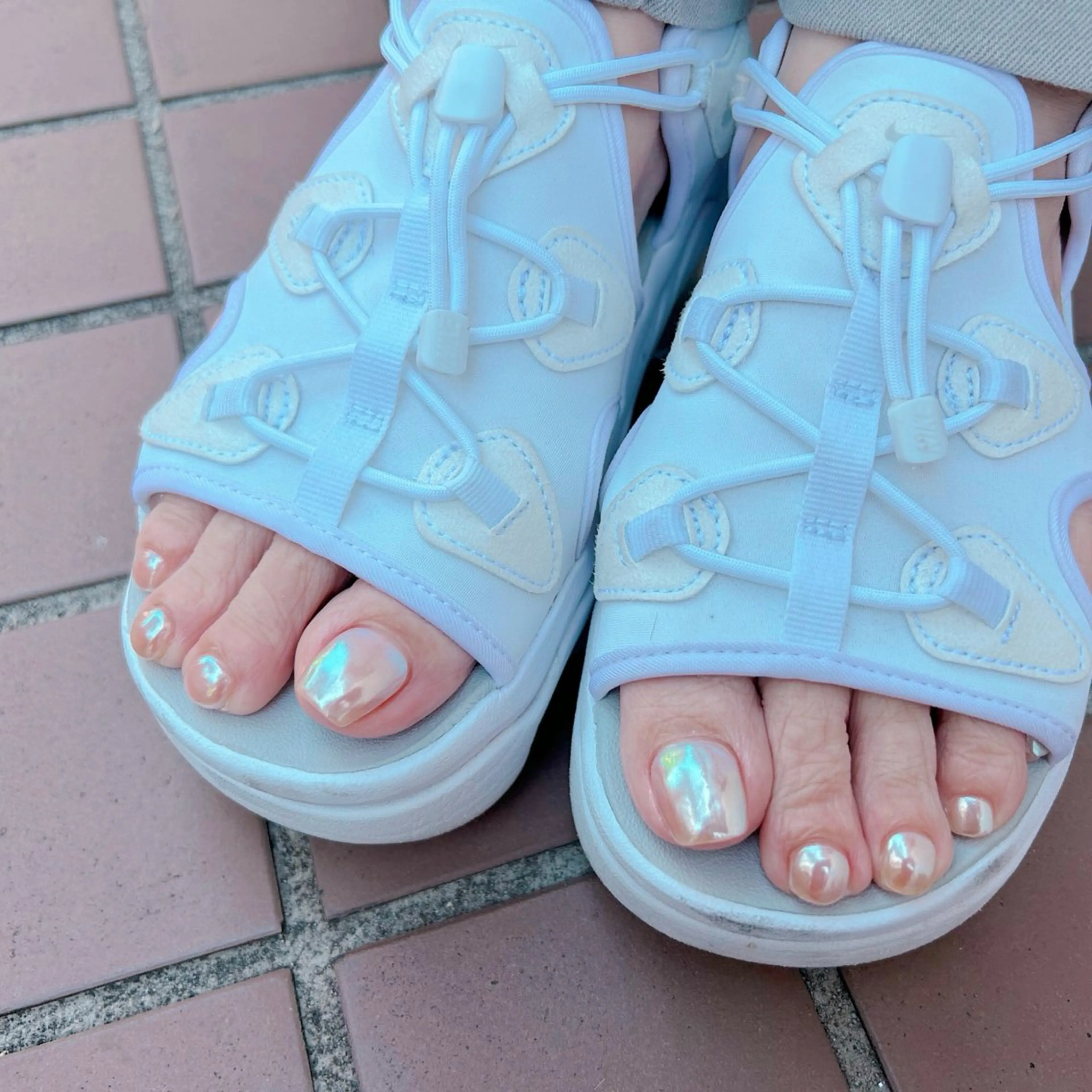 フットミラーオーロラ［オフあり+1000円］の写真