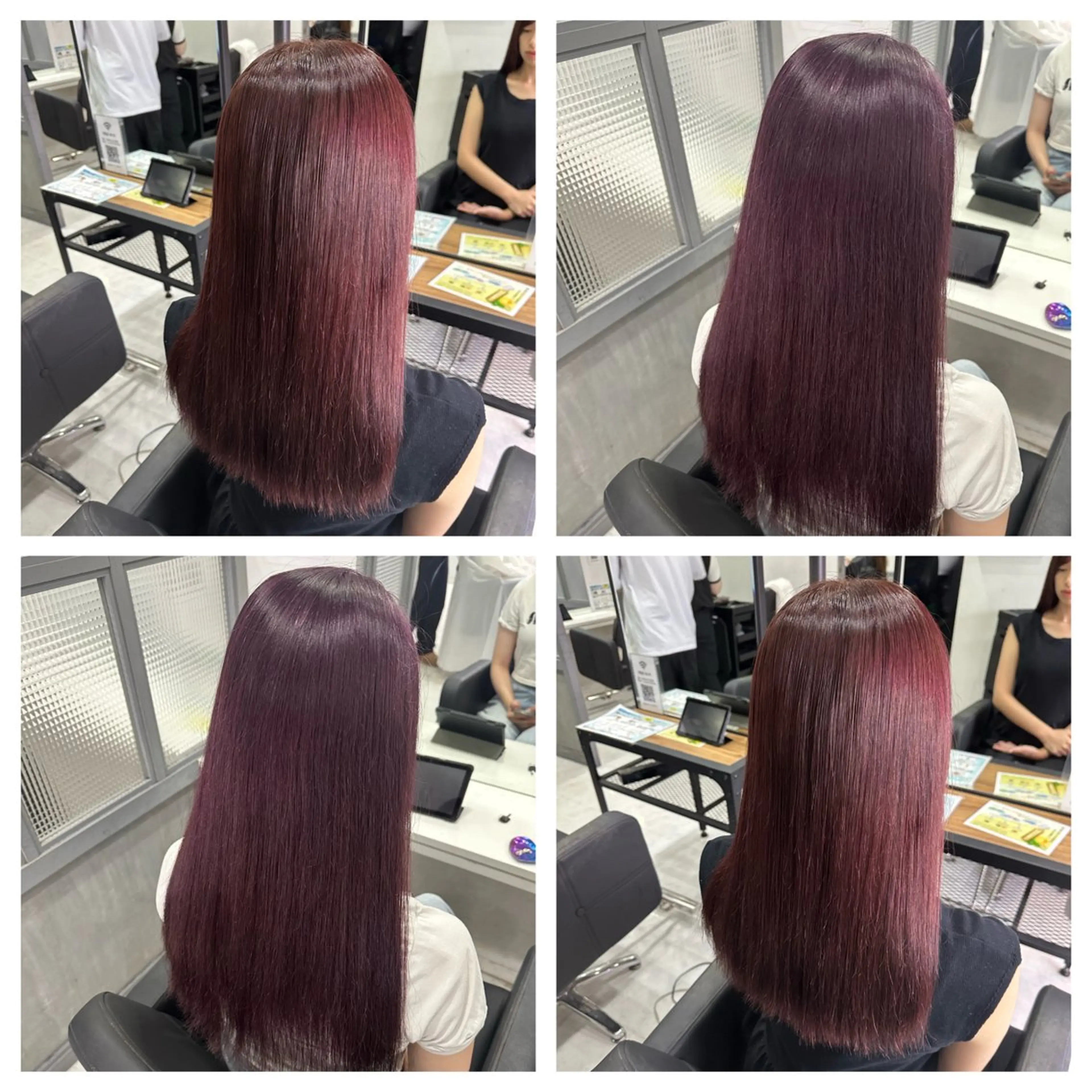 セミロング カラー ヘアアレンジ 🎀推し活ヘアー🎀 Yuuna🐰💖のヘアスタイル