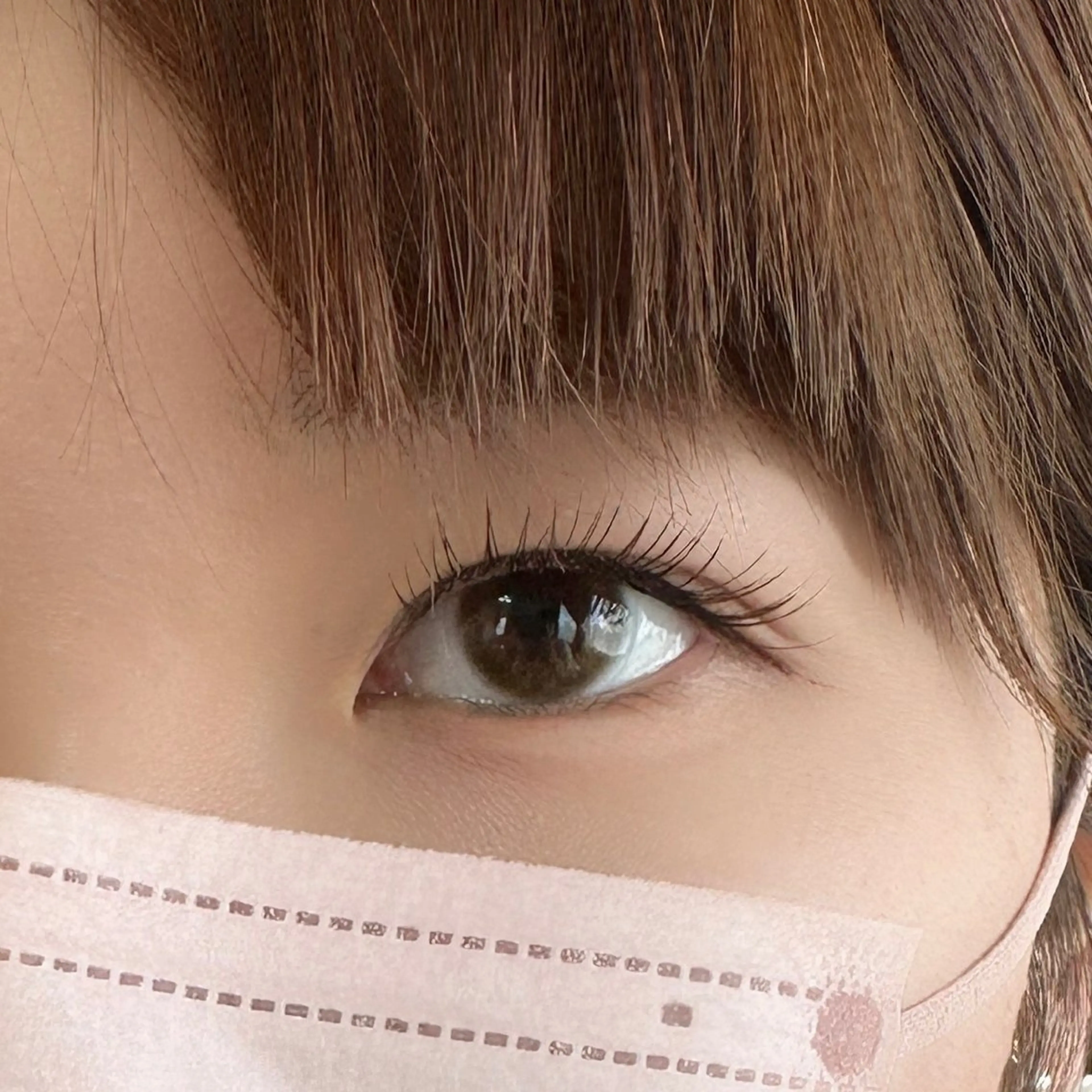 マツエク・マツパ カラーマツエク フラットラッシュ マツエク 井林 悠のマツエク・マツパデザイン