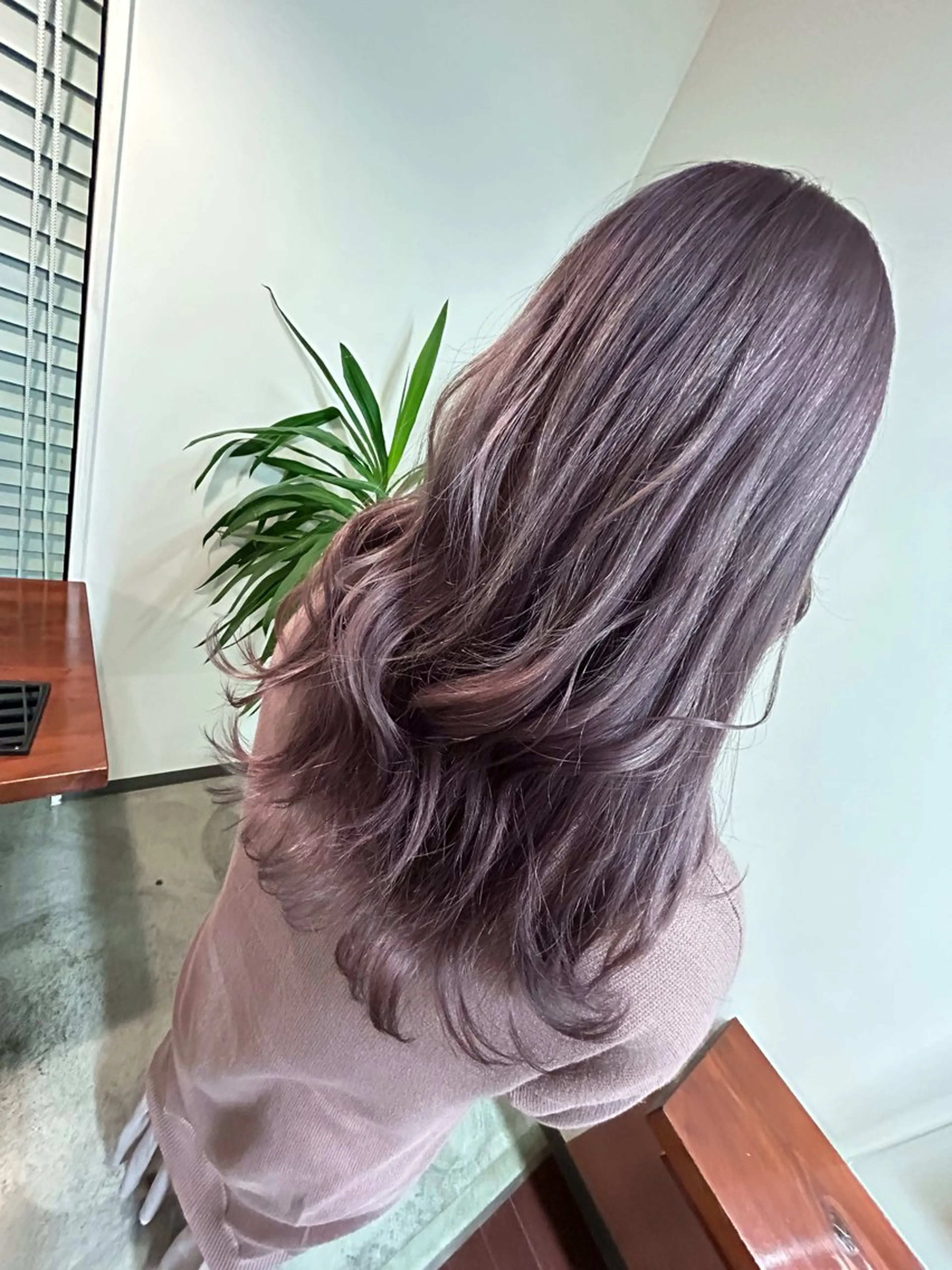 ロング Mao 🎀bob Oliveカラー🌿のヘアスタイル