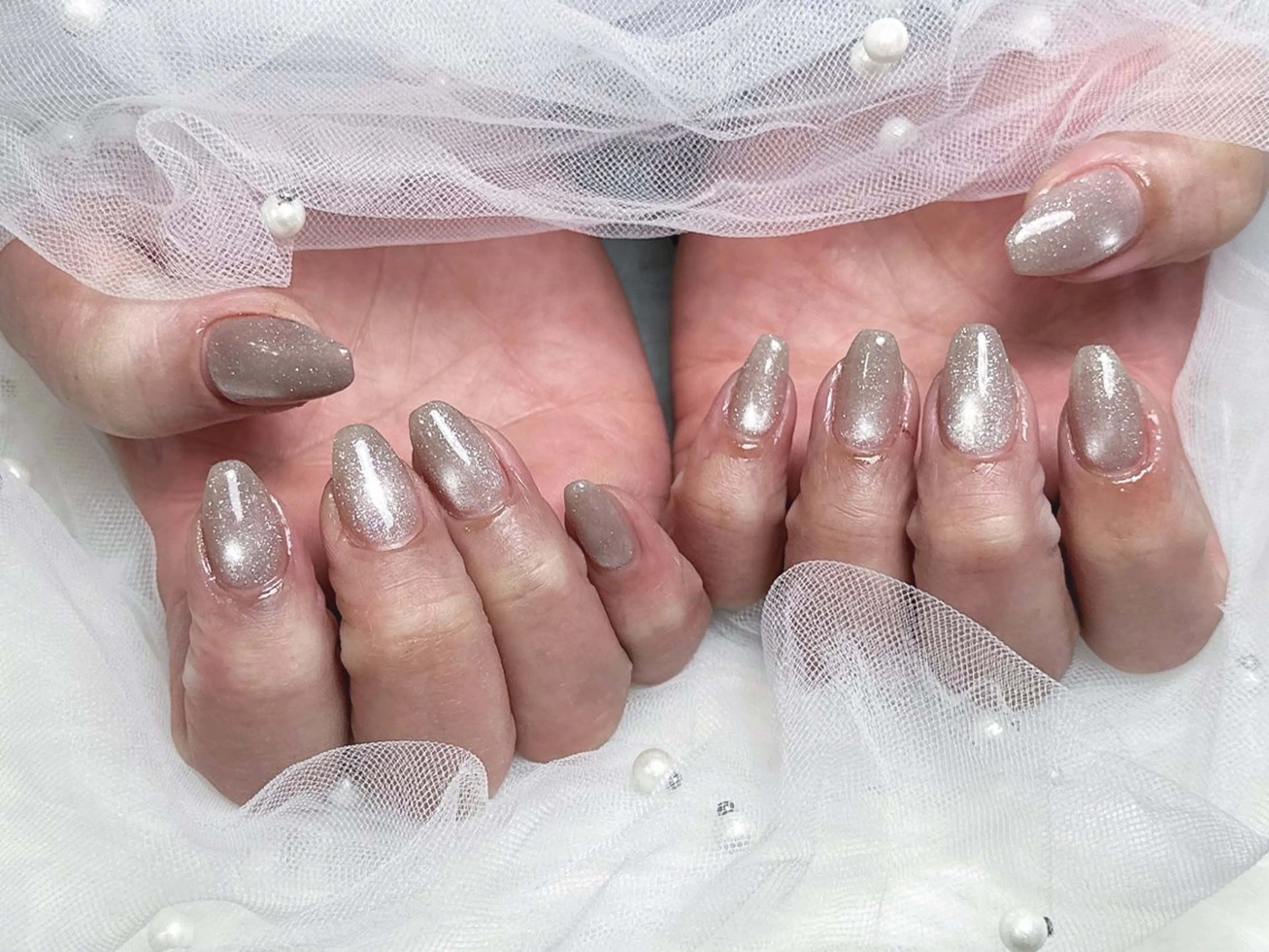 ネイル ハンドネイル 【Eclat ｴｸﾗ】nail＆beauty所属・Eclat〔ｴｸﾗ〕 MOEKA𝜗𝜚*のネイルデザイン