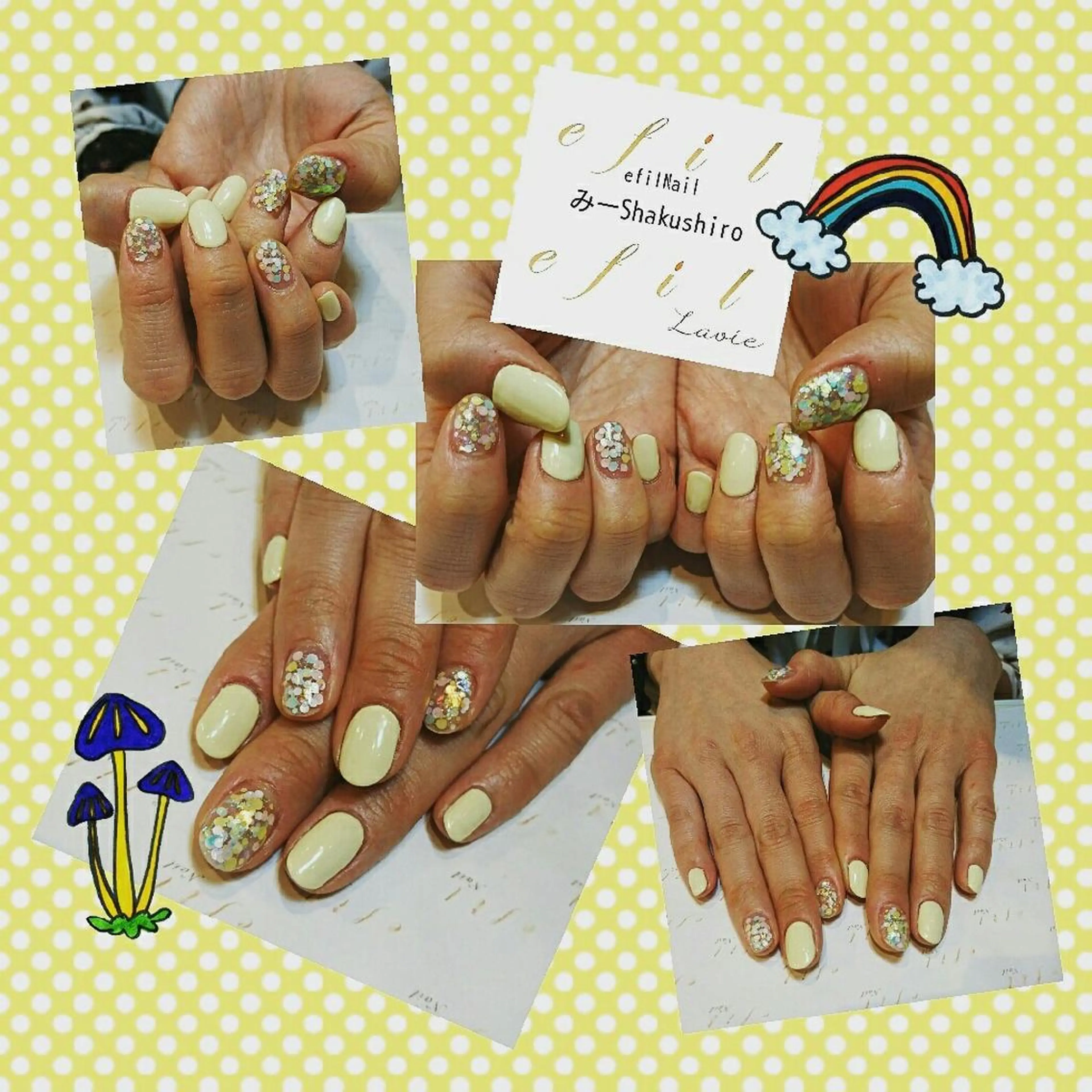 ネイル シンプルネイル みー shakushiroのネイルデザイン