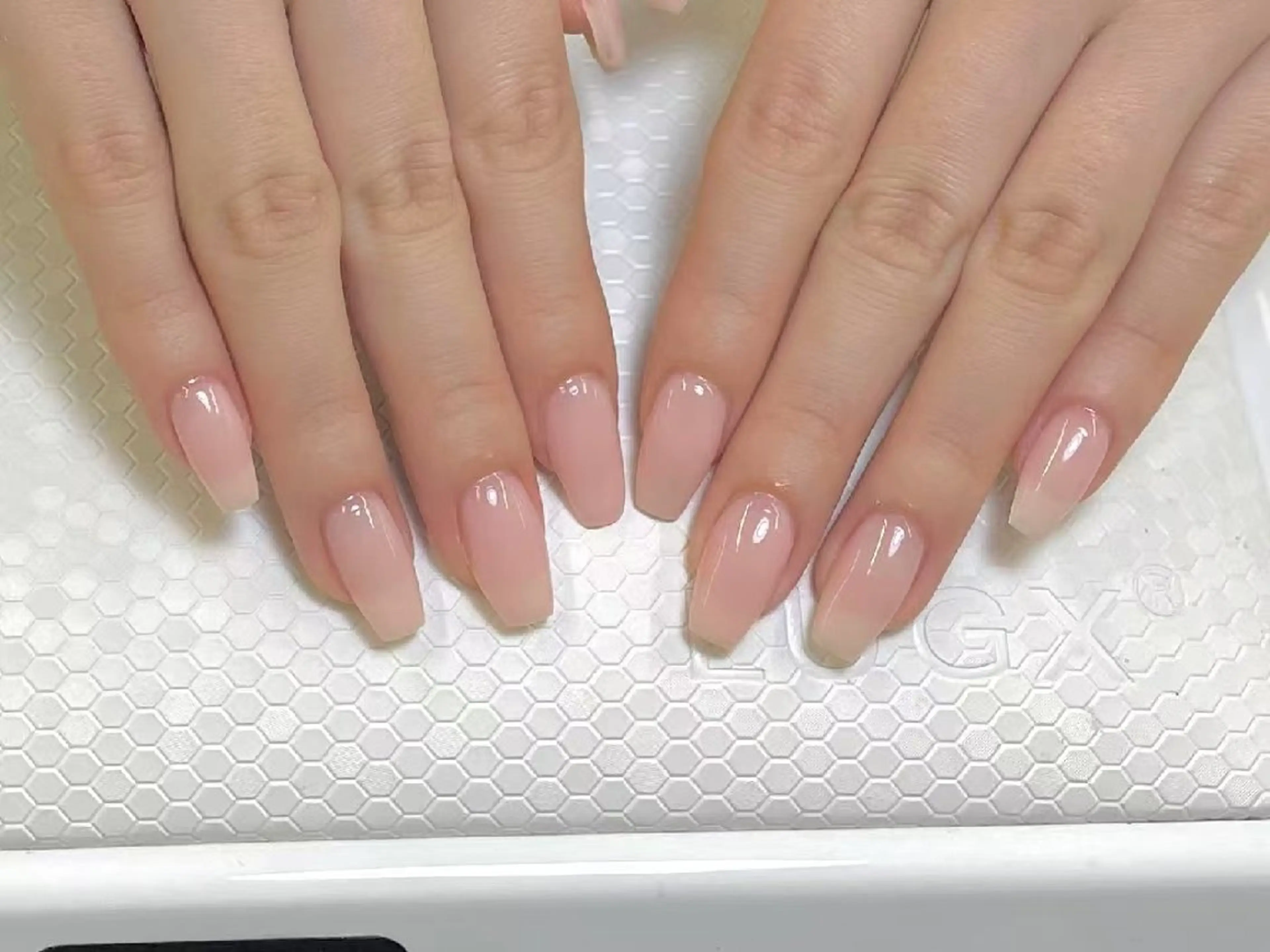 ネイル チークネイル フットネイル フレンチネイル ジェルネイル ガラスフレンチ ハンドネイル ル ナのネイルデザイン