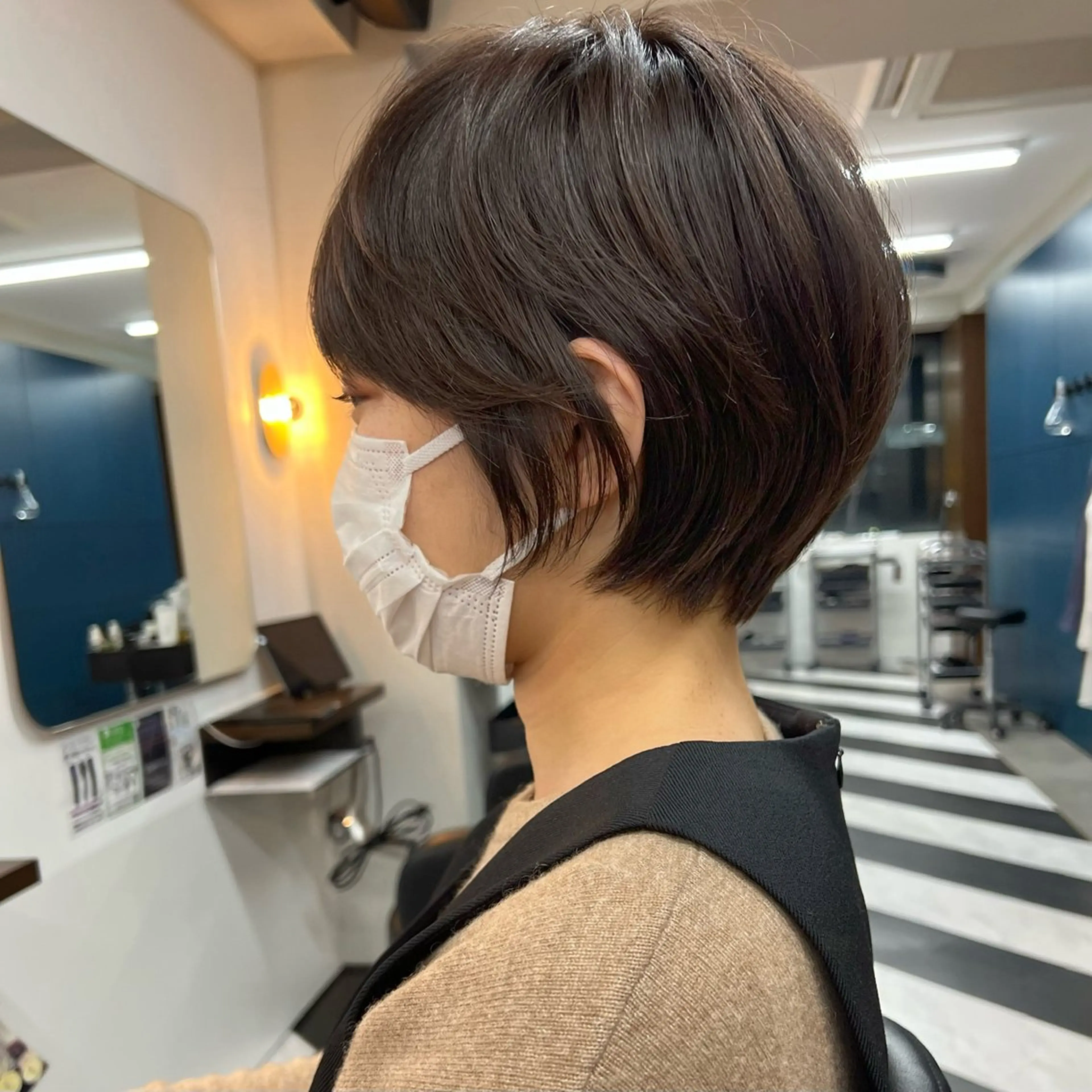 ショート カット ヘアカラー トリートメント 癖毛女子が大変身✨ 美髪メイク美容師のヘアスタイル