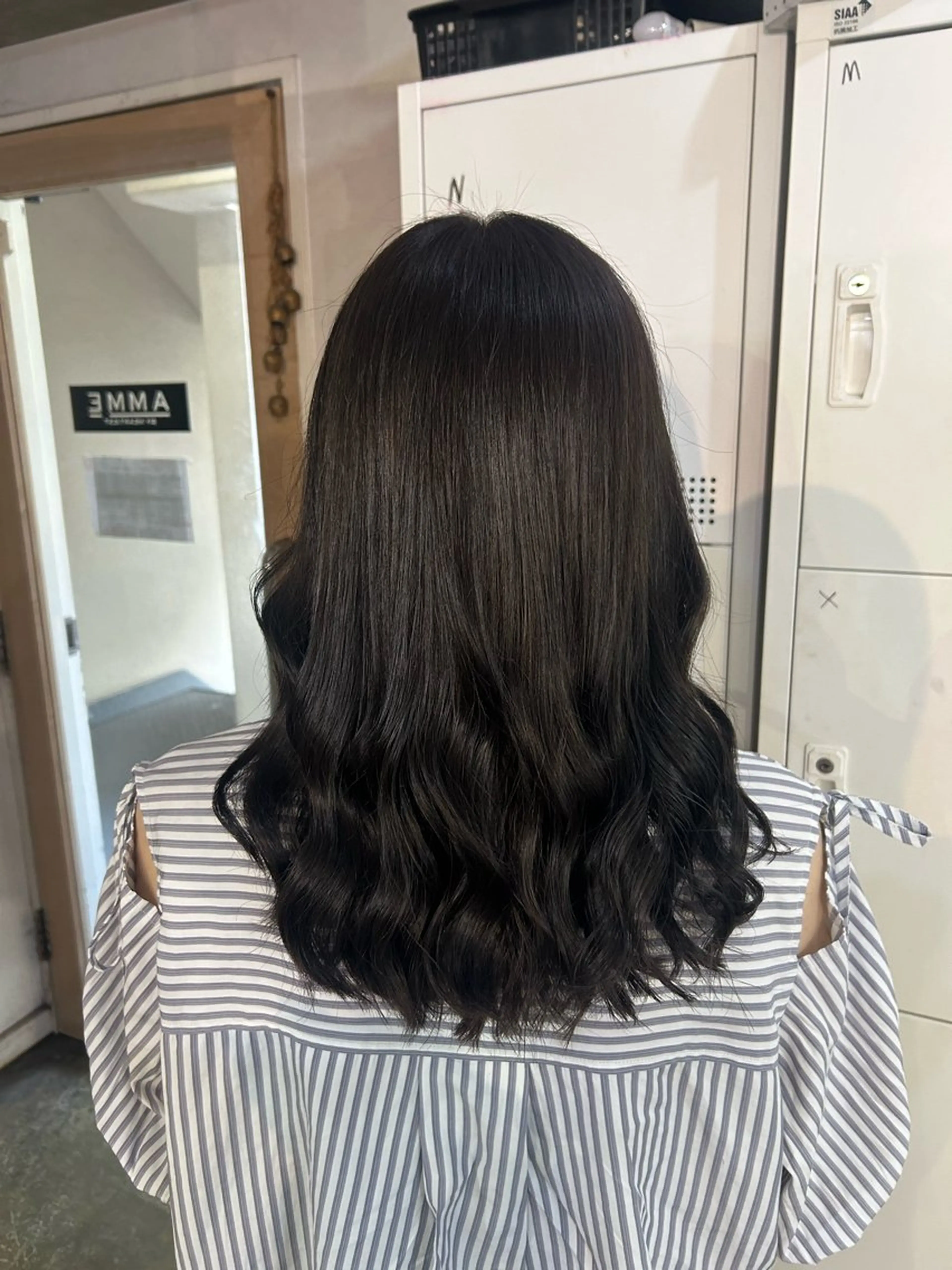 ミディアム オオニシ オト☁️のヘアスタイル
