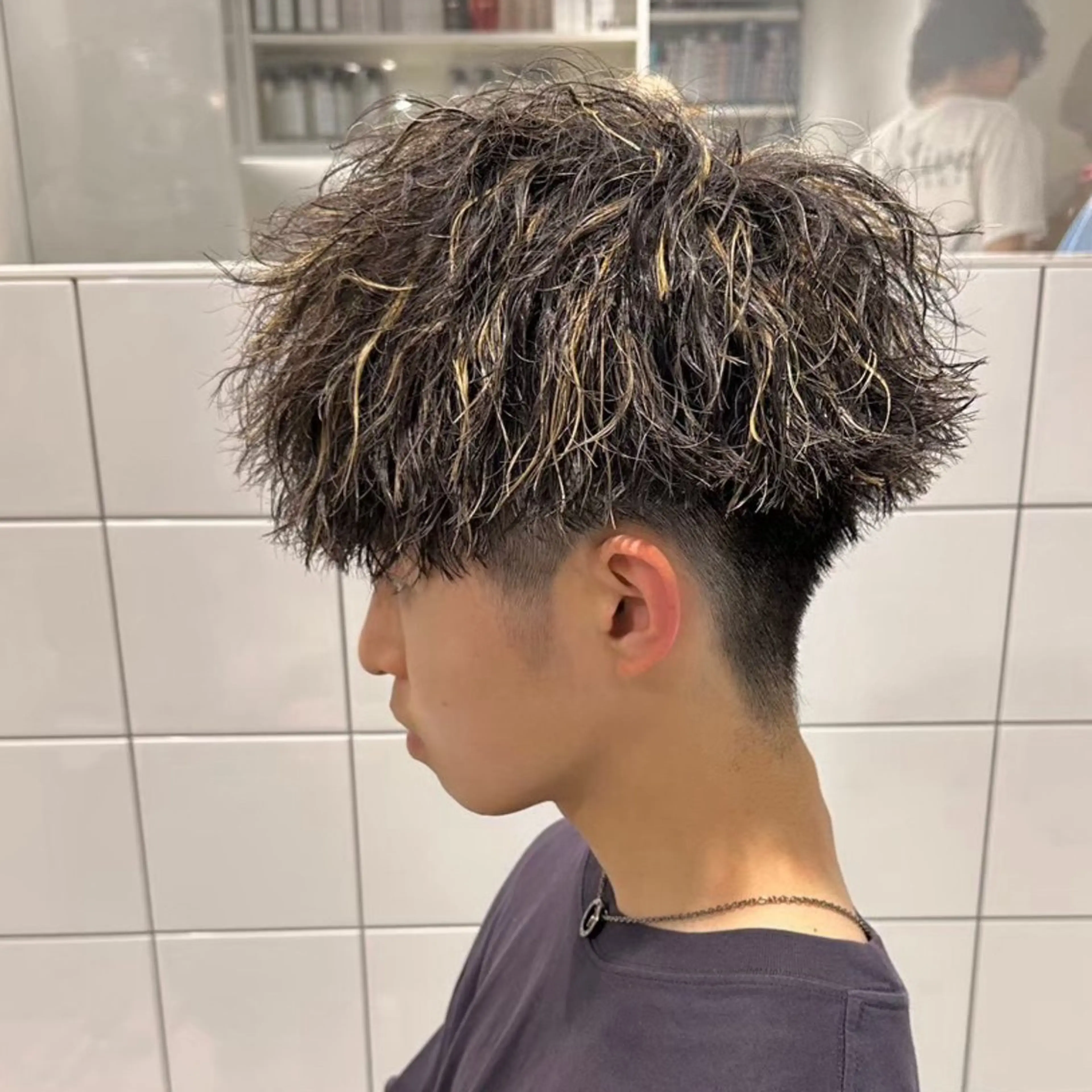 ショート パーマ 🔥フェザーパーマ 特化🔥勇斗のヘアスタイル