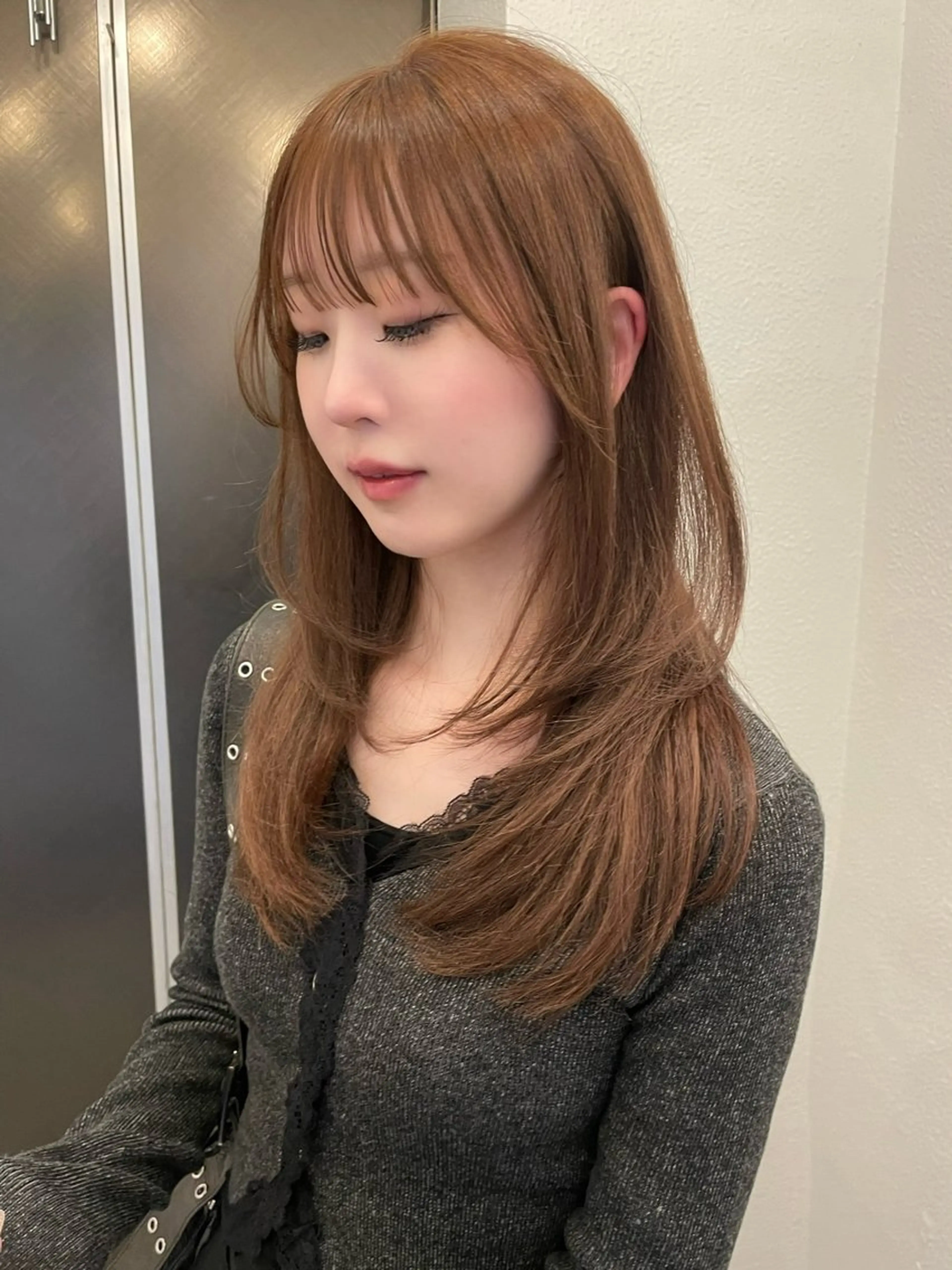 セミロング 髙杉 心のヘアスタイル