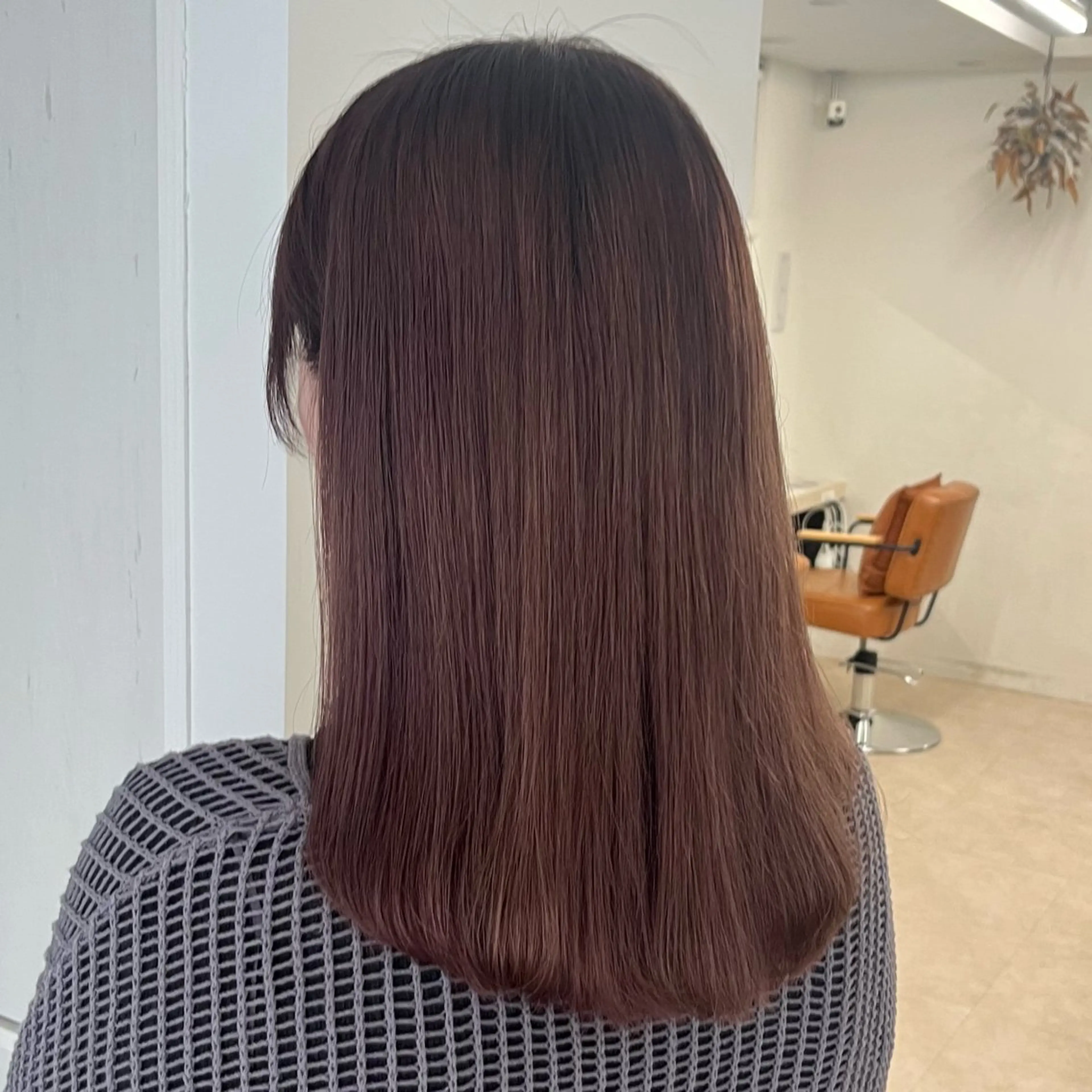カラー ヘアカラー トリートメント ‎‎りな‪🪽カット /縮毛/透明感カラーのヘアスタイル