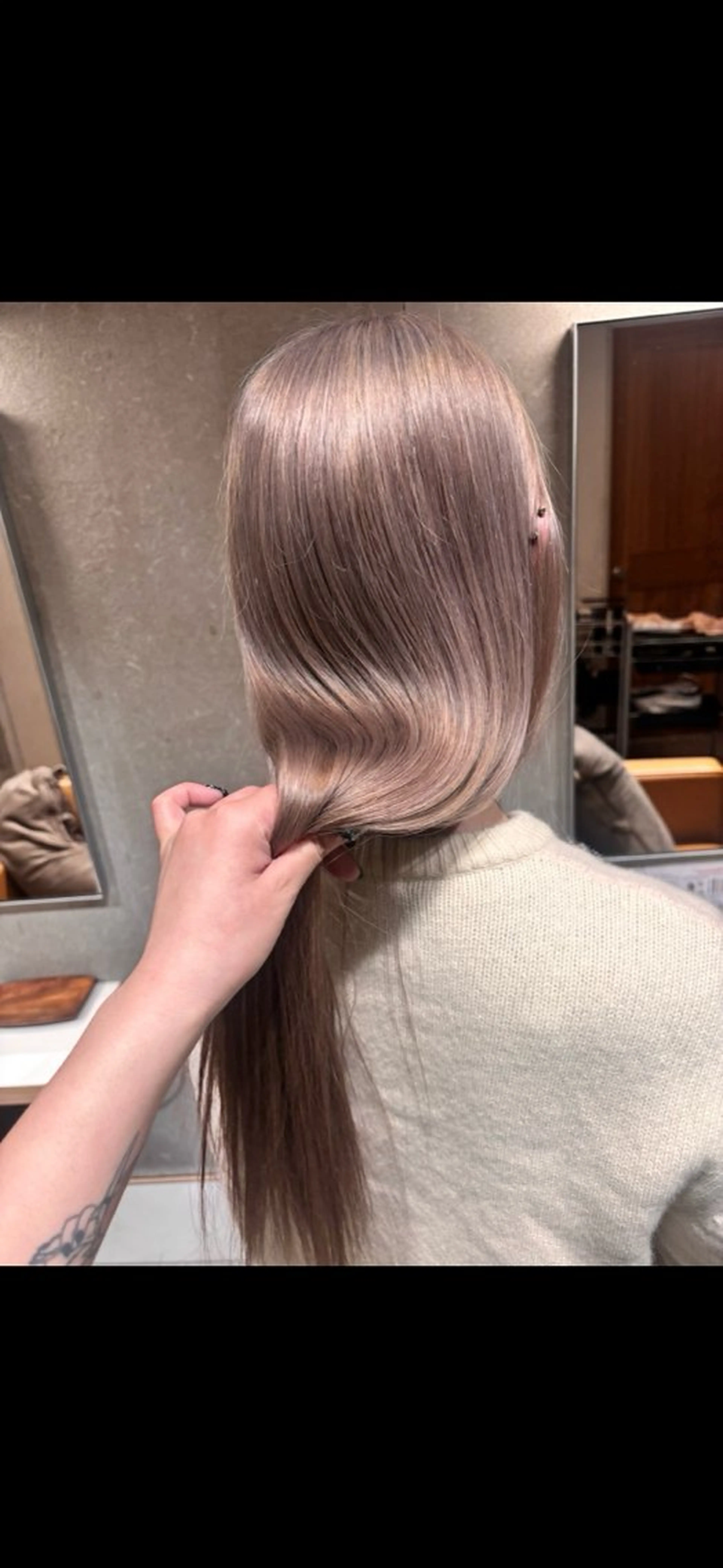 カラー 渡辺 瑠美のヘアスタイル