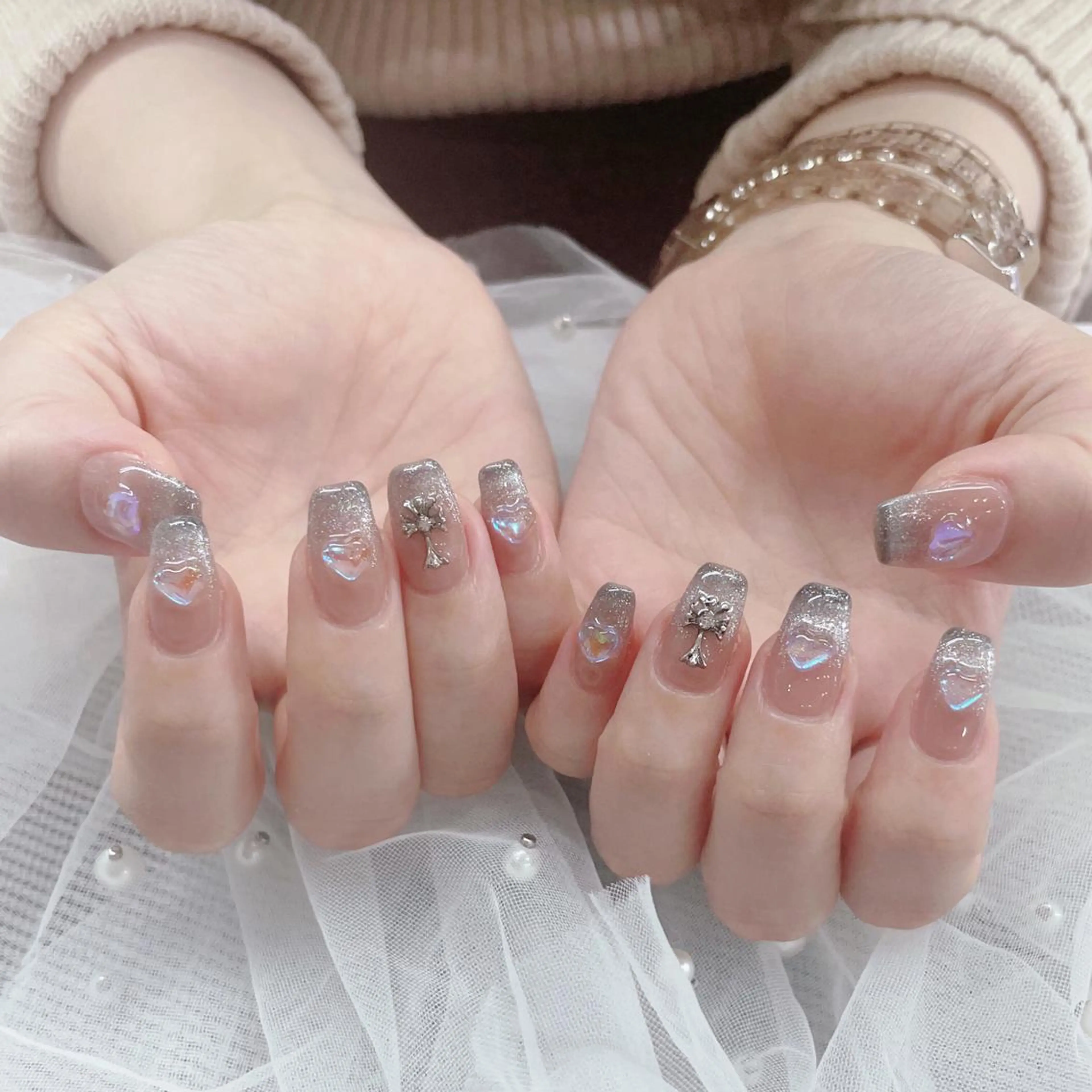 ネイル ラベンダー💖日暮里 ルル💖ネイルのネイルデザイン