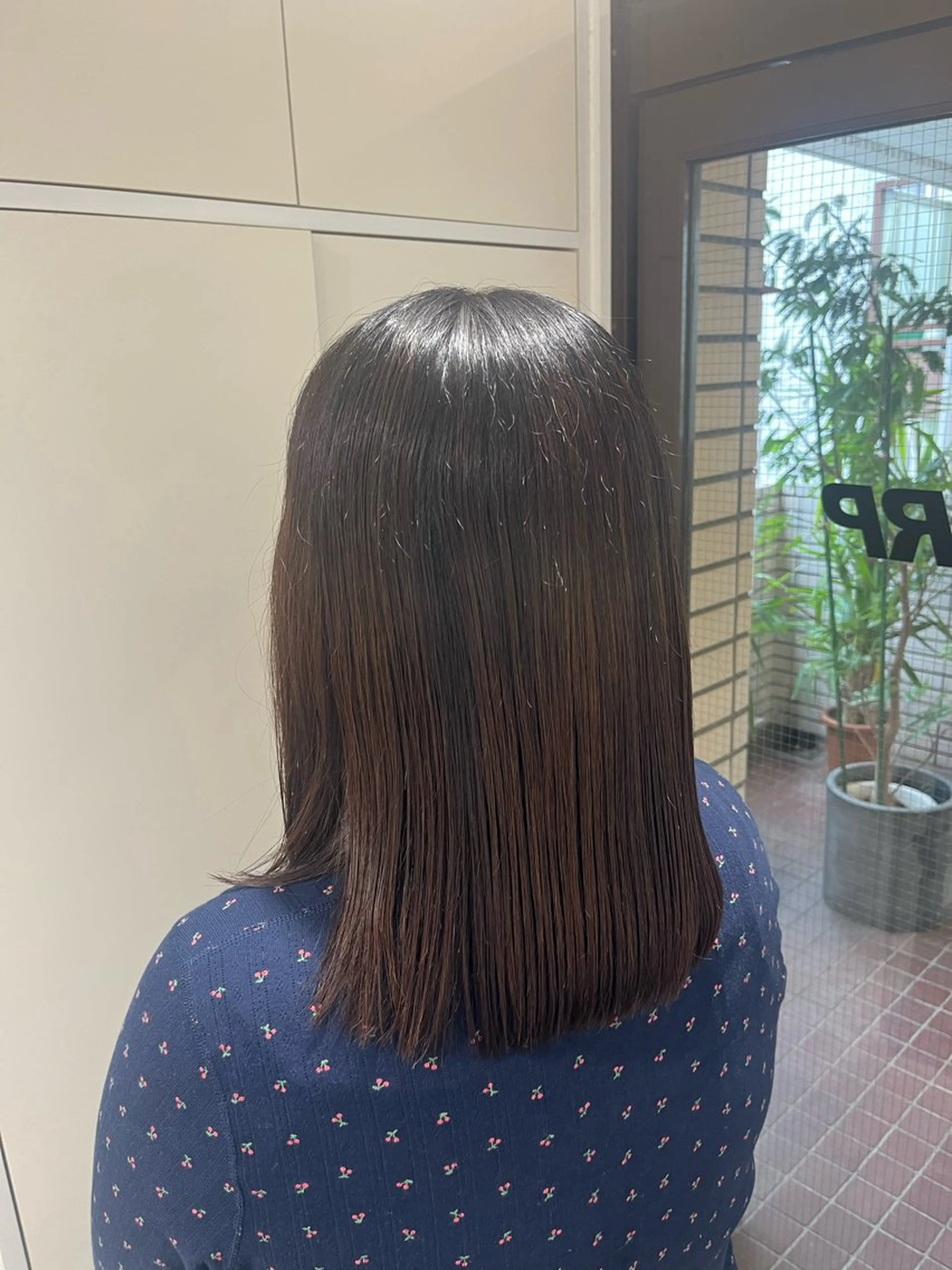 セミロング WARP/ ミユのヘアスタイル