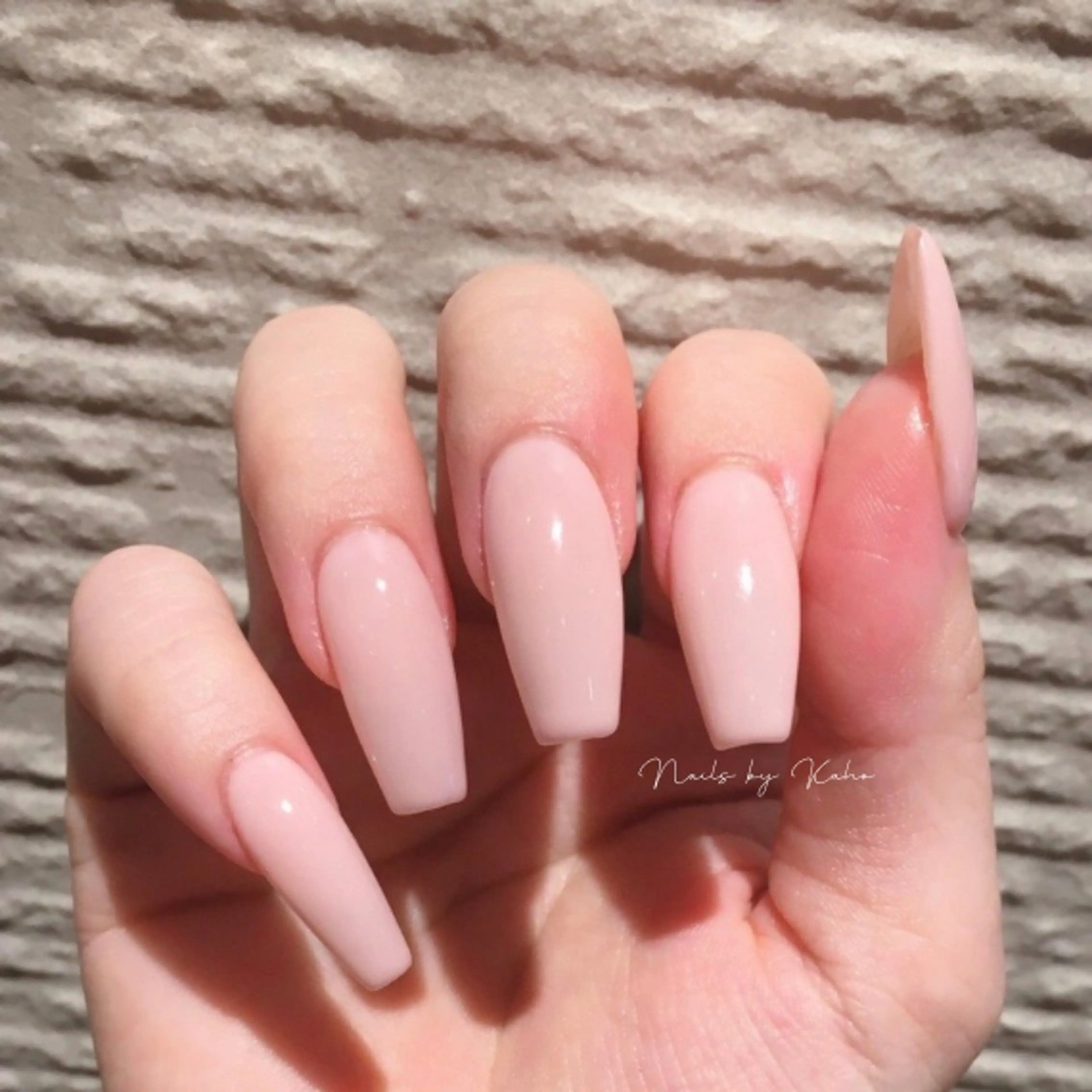 アプレGEL-X 10本長さだし🖤ミディアムの写真
