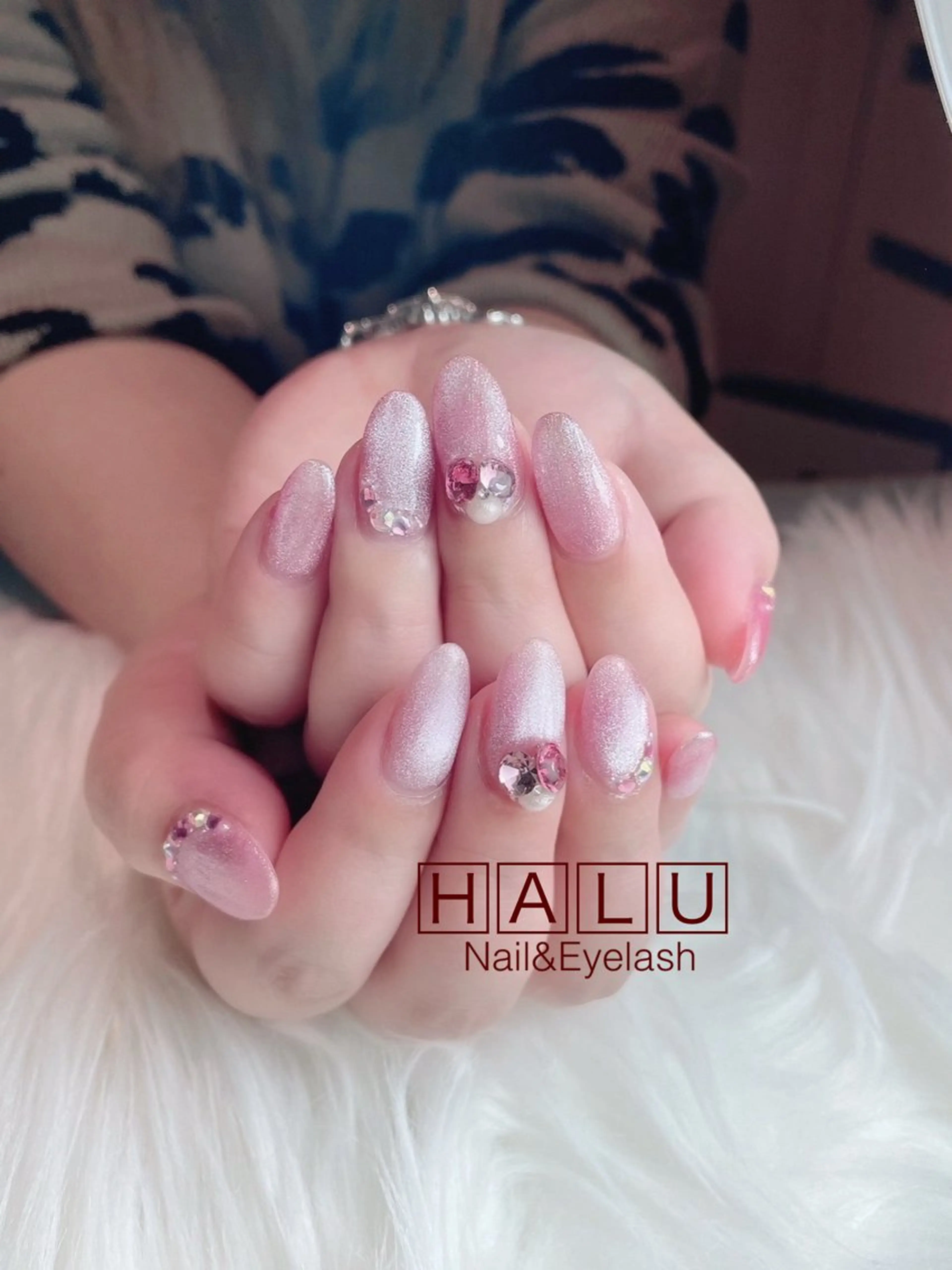 ネイル ピンク HALU ハルのネイルデザイン