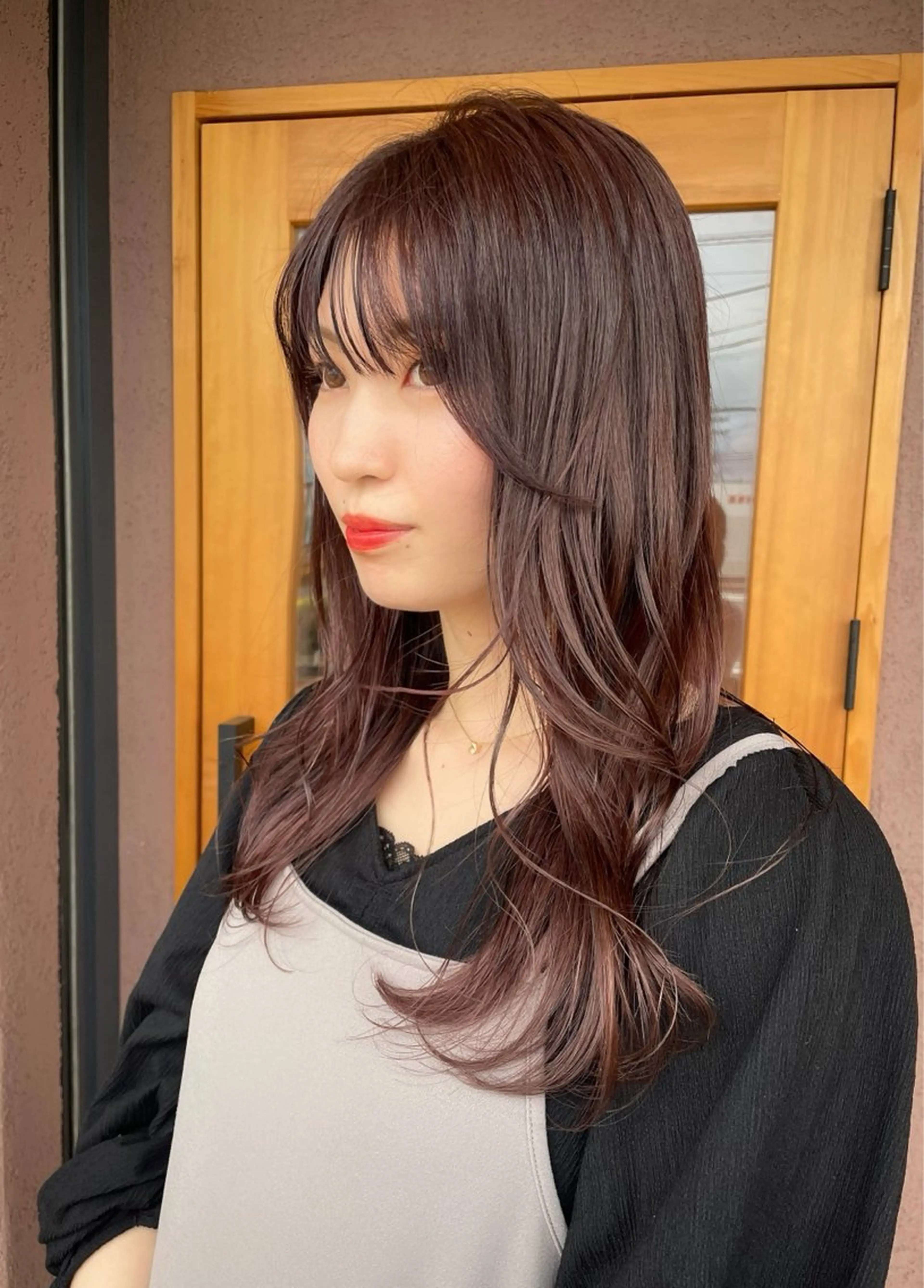 セミロング カラー belta.🌱 安藝夏花🌻のヘアスタイル