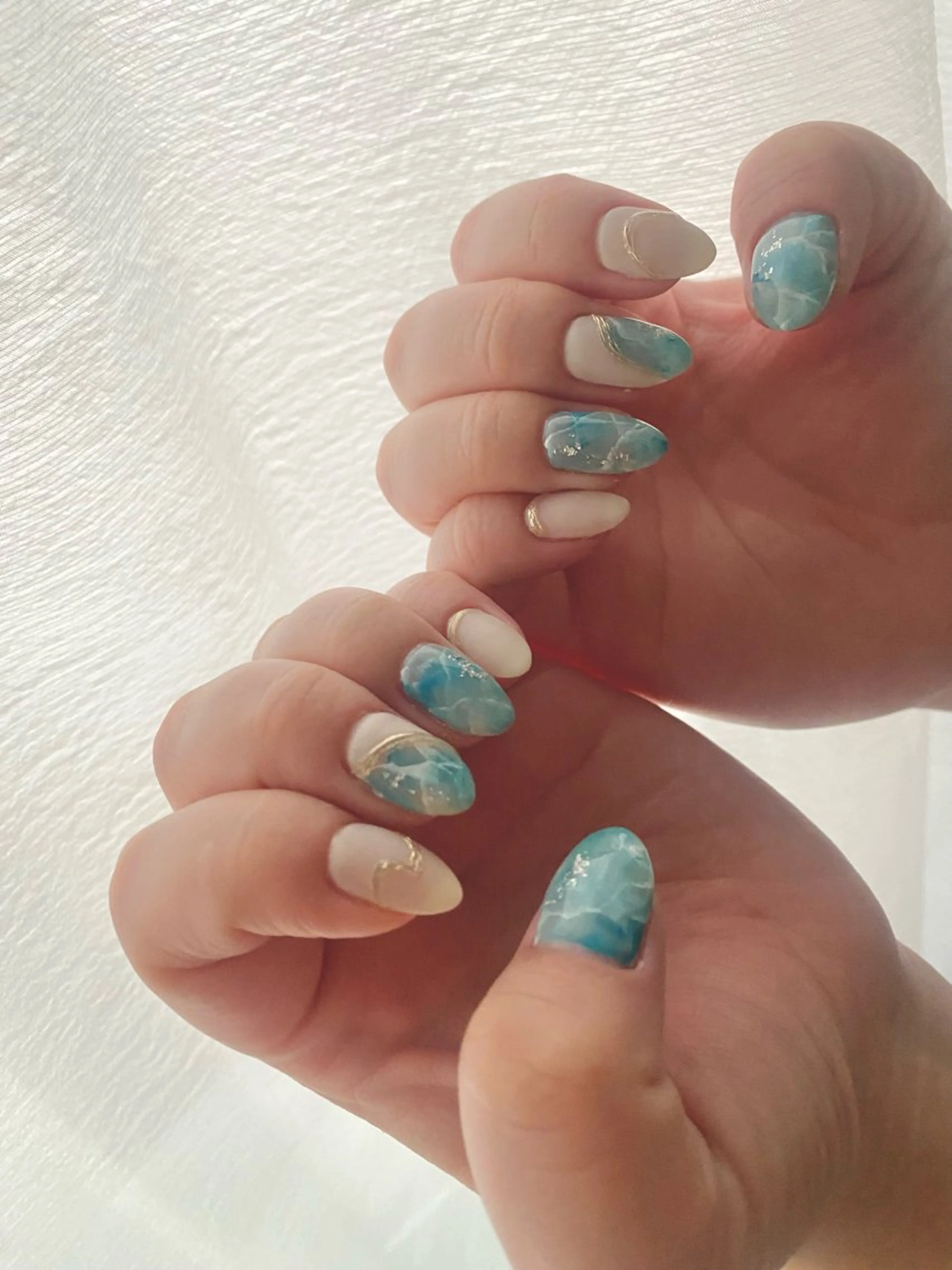 ネイル 大理石ネイル(マーブル) ëmma nail_ by chulaのネイルデザイン