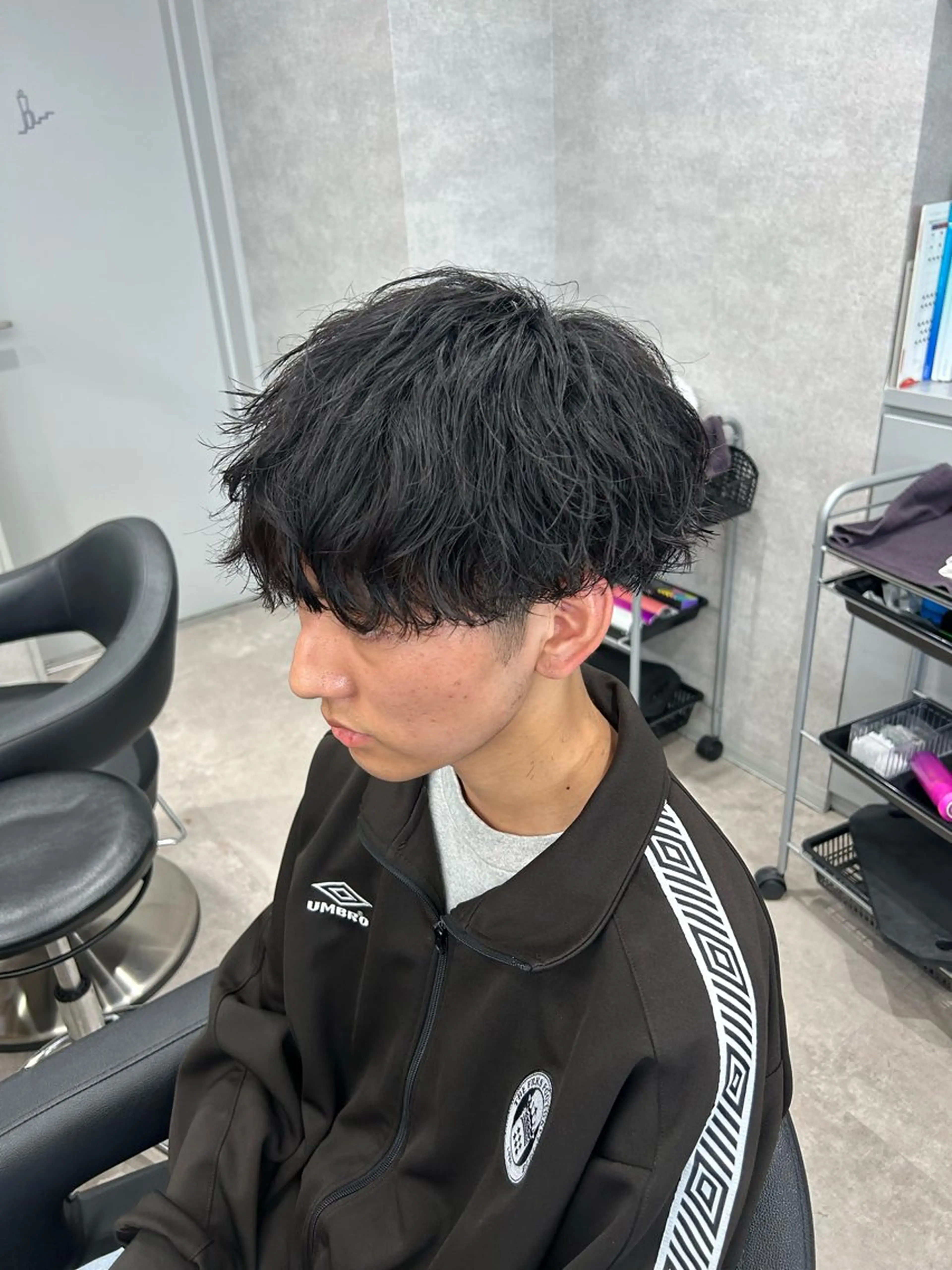 パーマ メンズ 🐺森 雄飛/メンズ 韓国ヘアのヘアスタイル