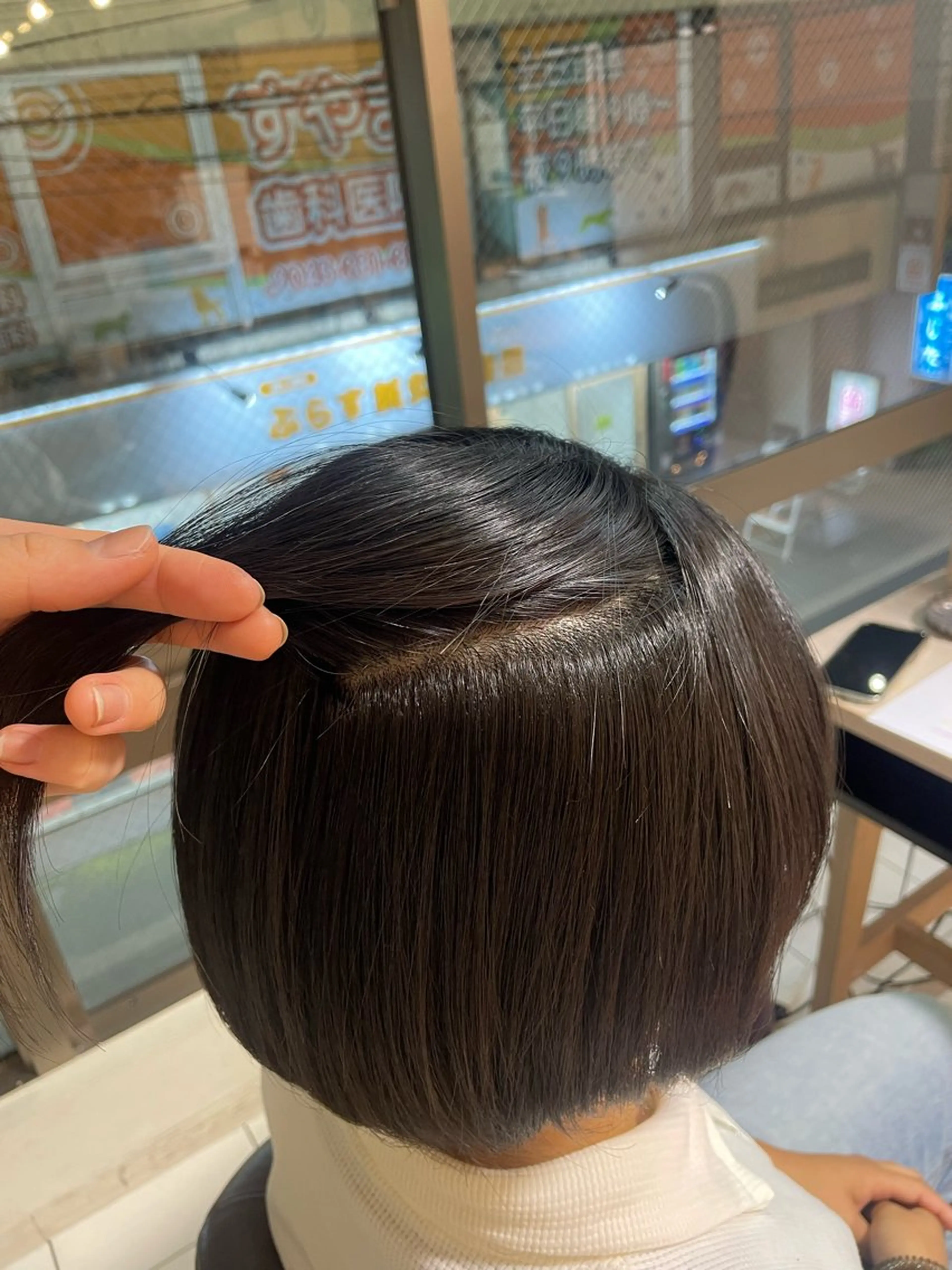 ショート 新宿 /透明感カラー レイヤー/NANAのヘアスタイル