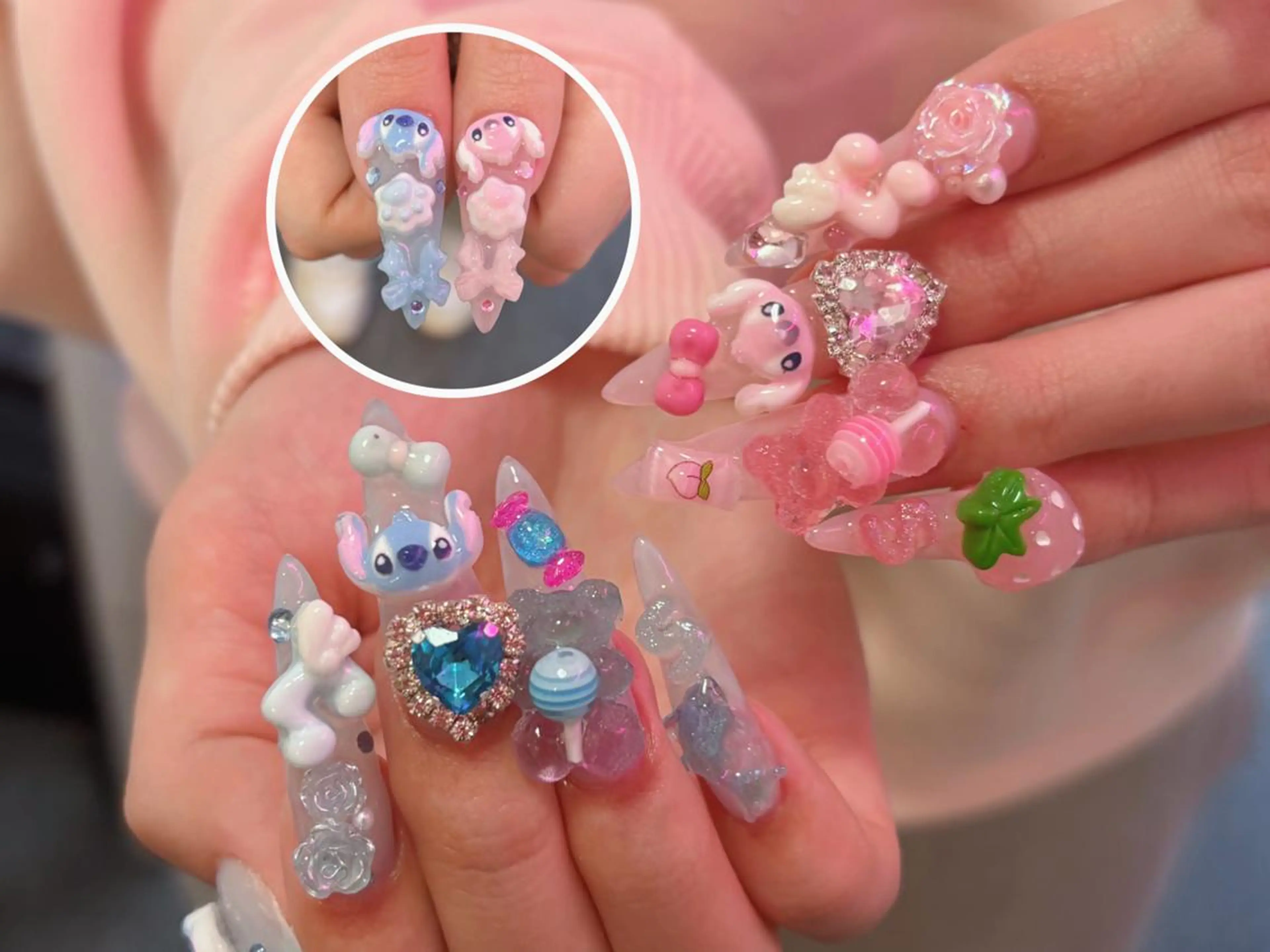 ネイル アートネイル ジェルネイル 持ち込み ニュアンスネイル 夏ネイル Emi🌸Belle Nail Salonのネイルデザイン