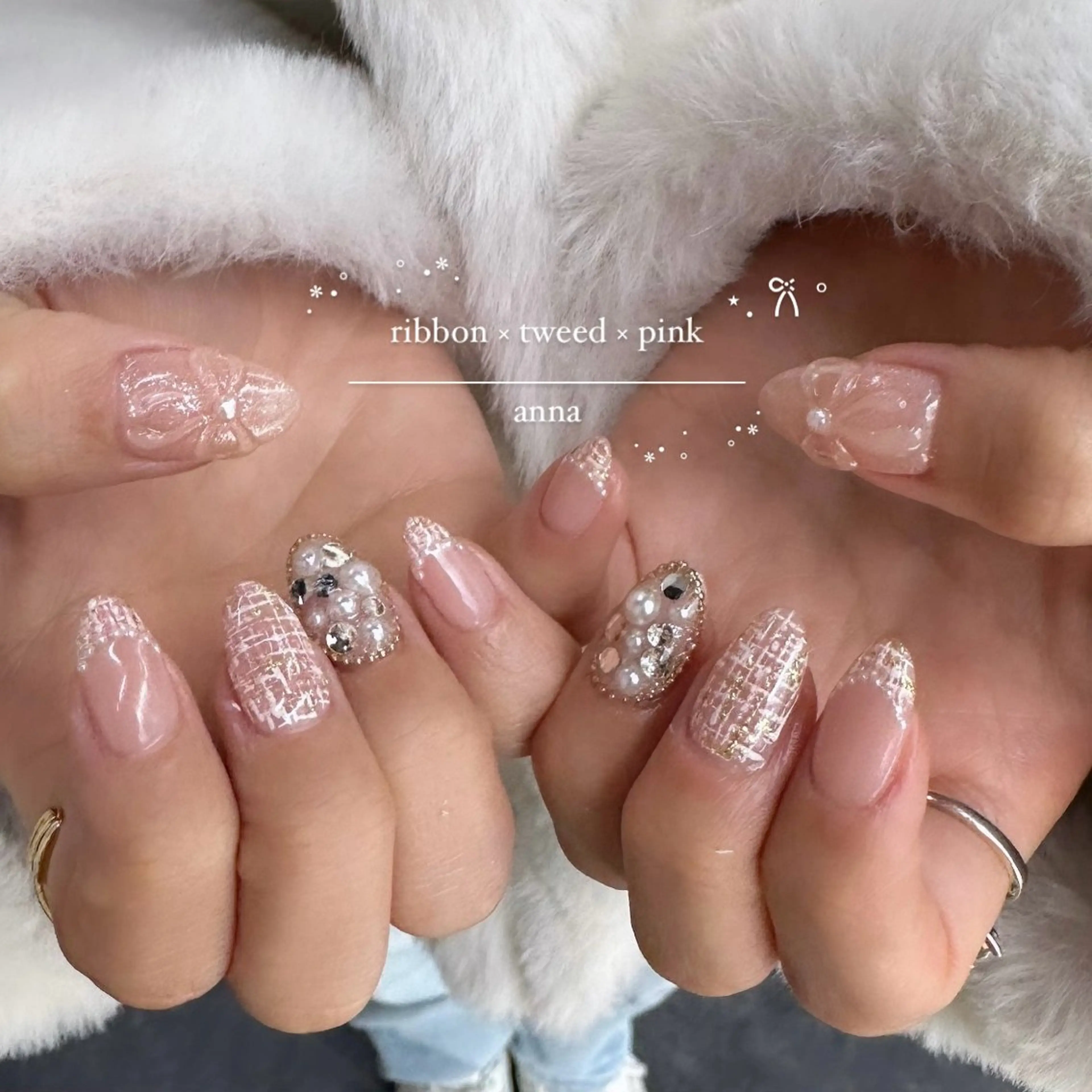 ネイル GRANDE OSU Anna 🧸💛のネイルデザイン