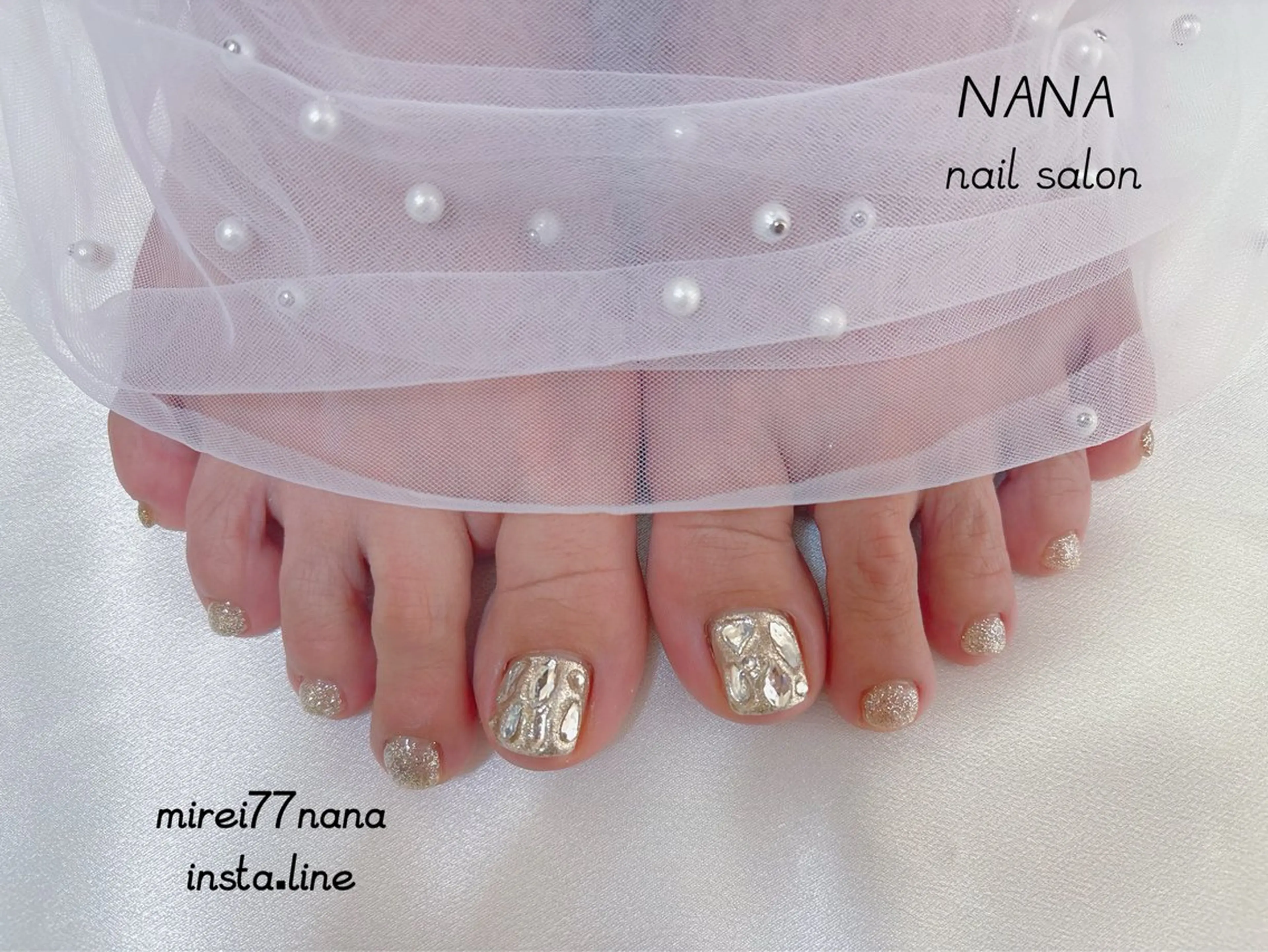 ネイル フットネイル NANA nail salonのネイルデザイン
