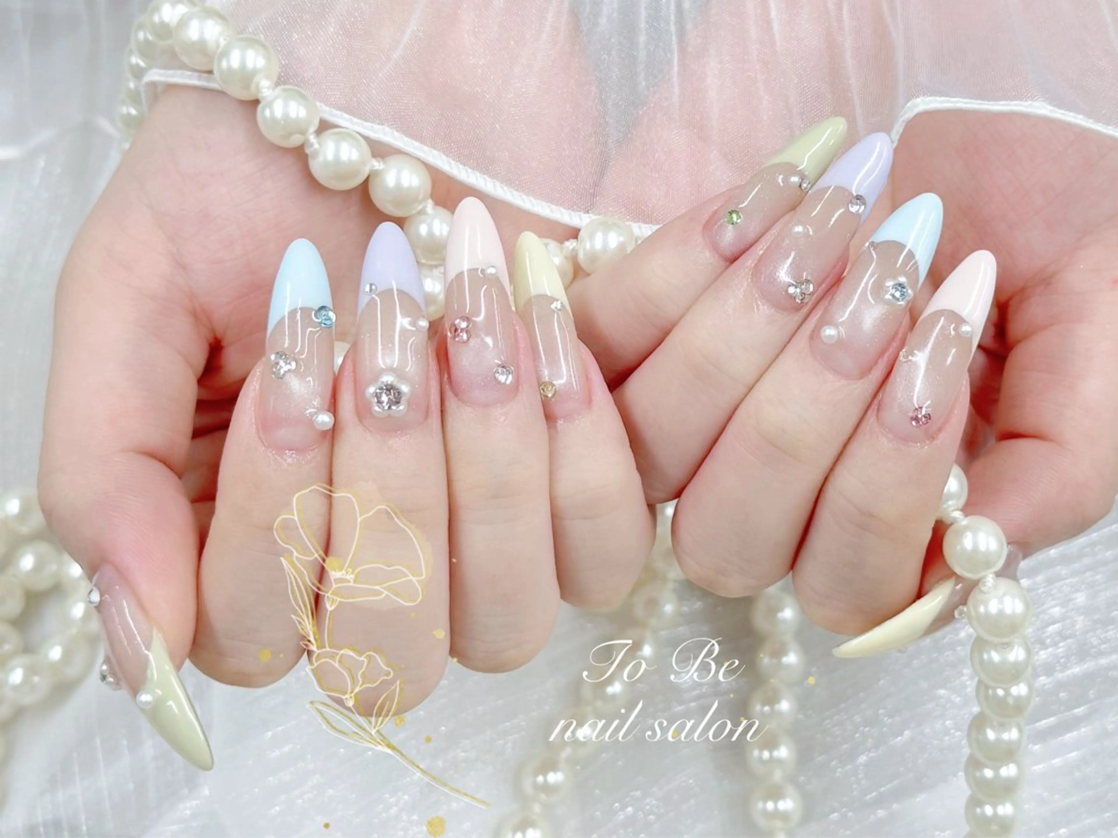 ネイル ハンドネイル Nail Salon To Be珈月のネイルデザイン