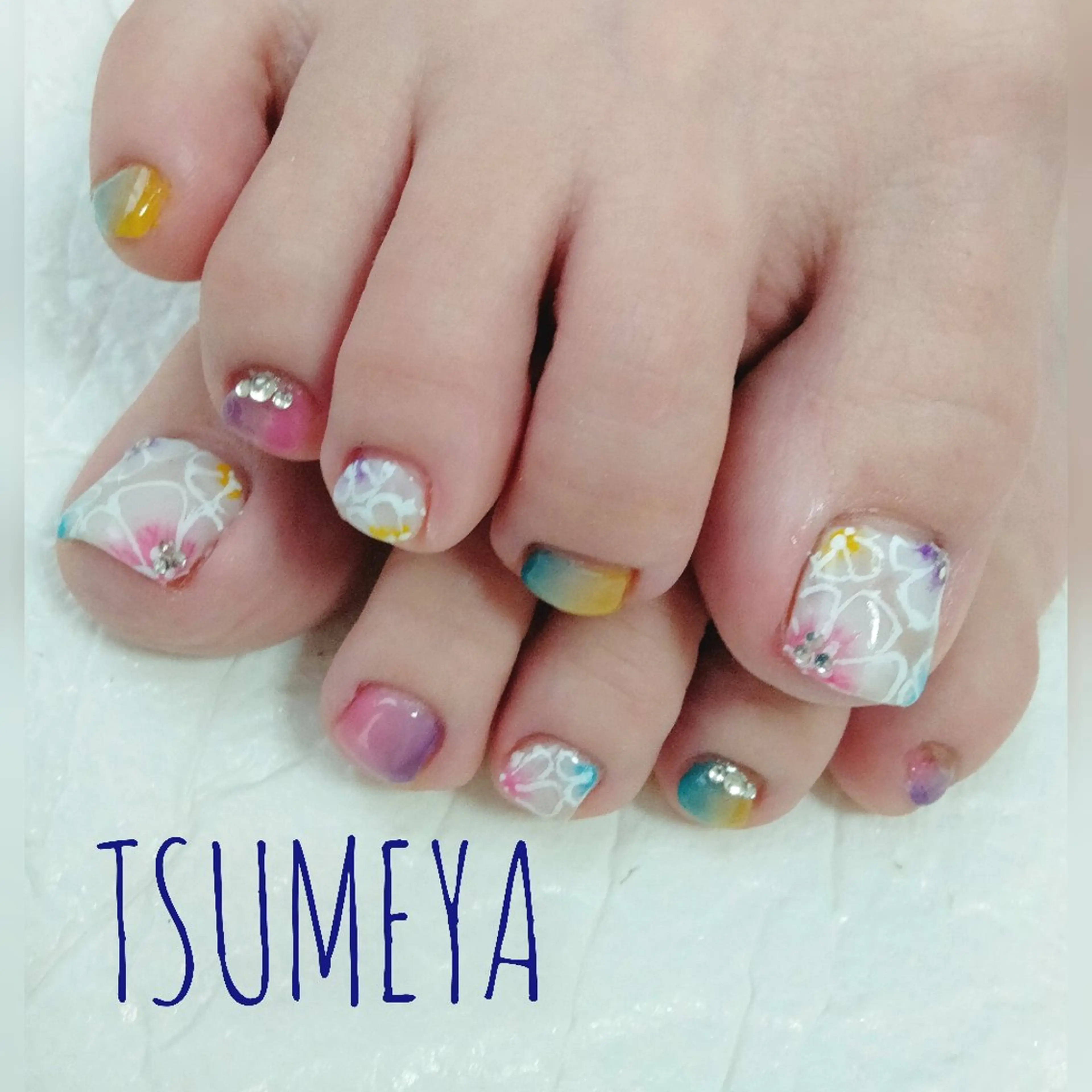 ネイル フットネイル _TSUMEYA _のネイルデザイン