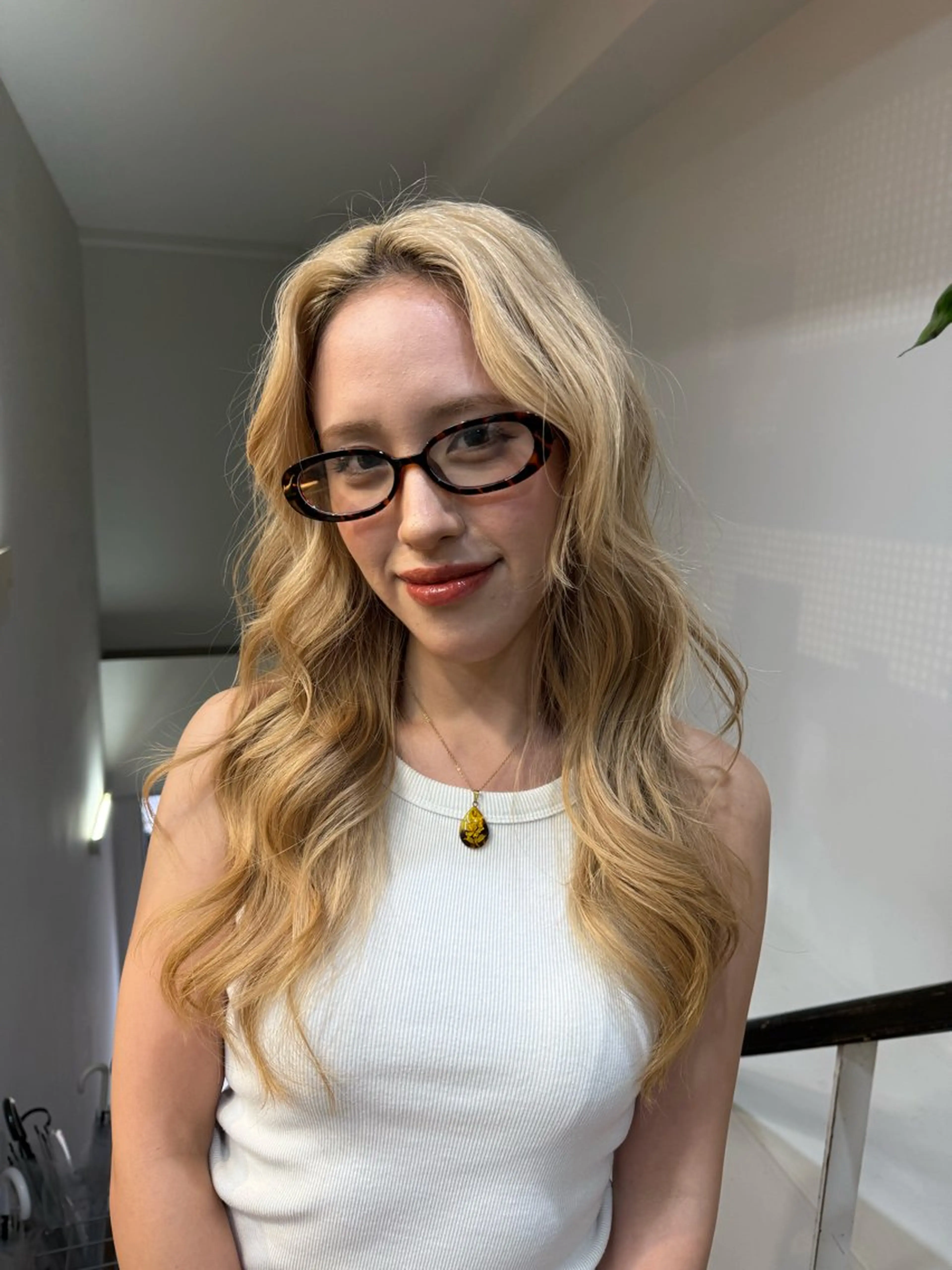 ロング カラー ヘアカラー ブリーチ/艶カラー 🫧/ユーナのヘアスタイル