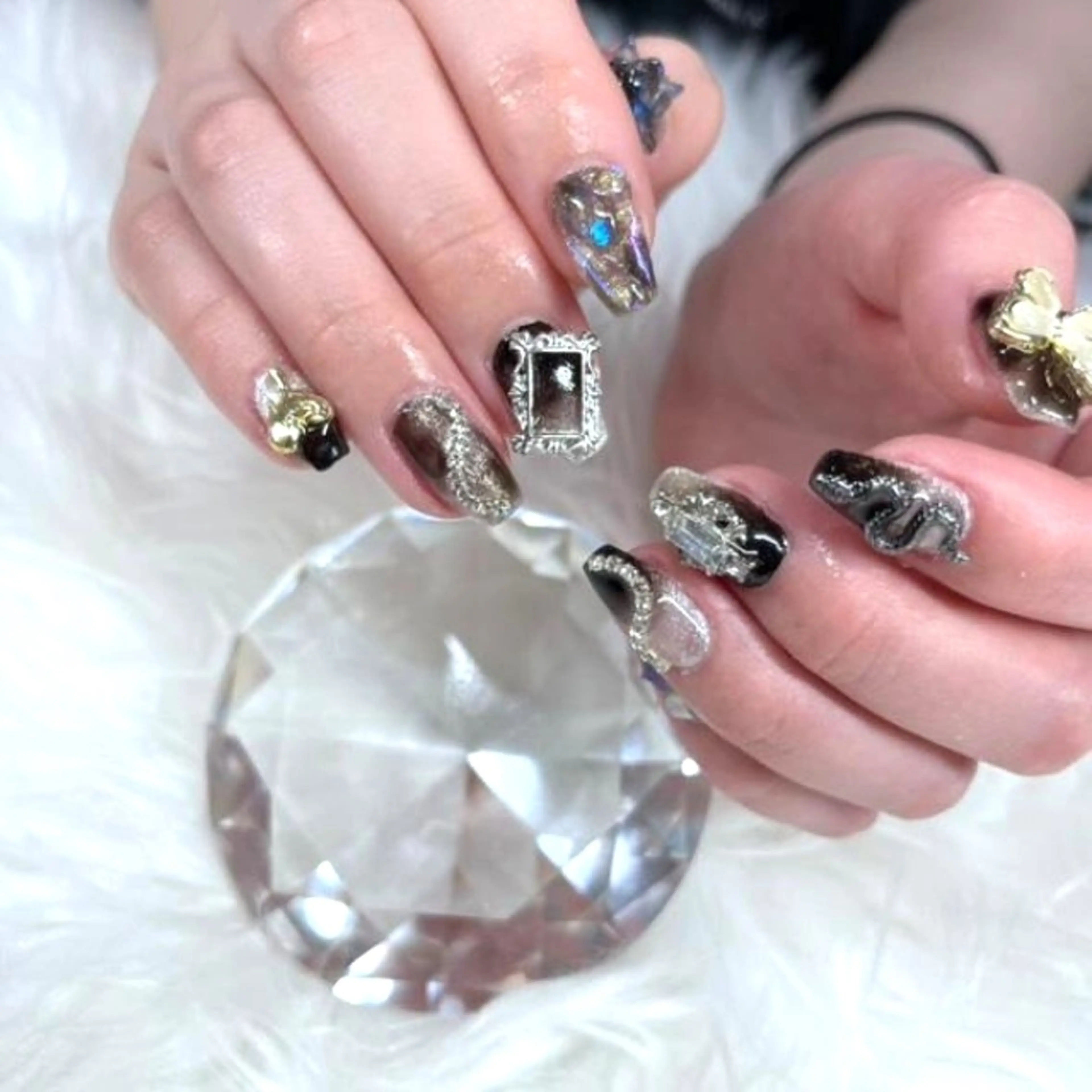 ネイル 持ち込み ハンドネイル 🌺chimu🌺 予約リクエスト可能☆のネイルデザイン