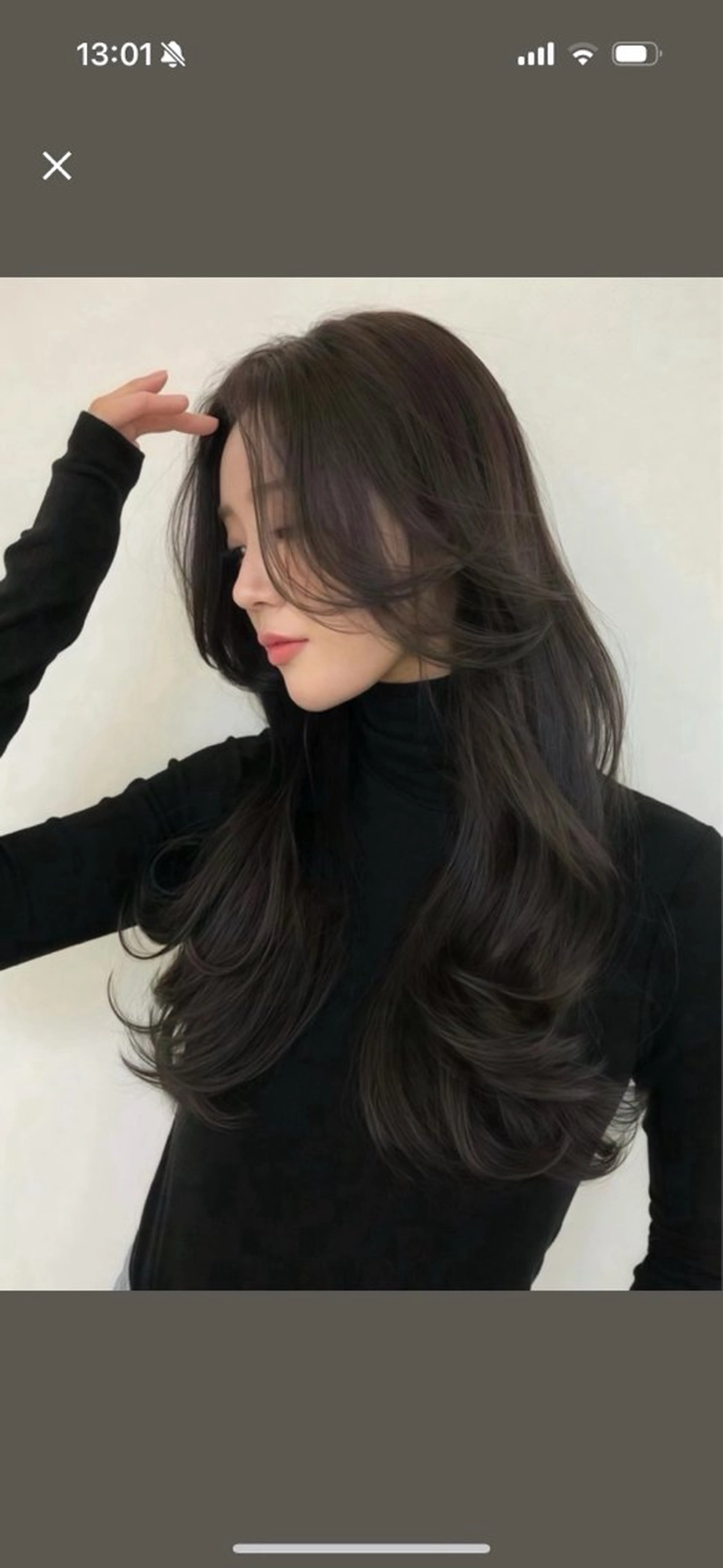 ロング カット 縮毛矯正 トリートメント 谷口 琉希のヘアスタイル
