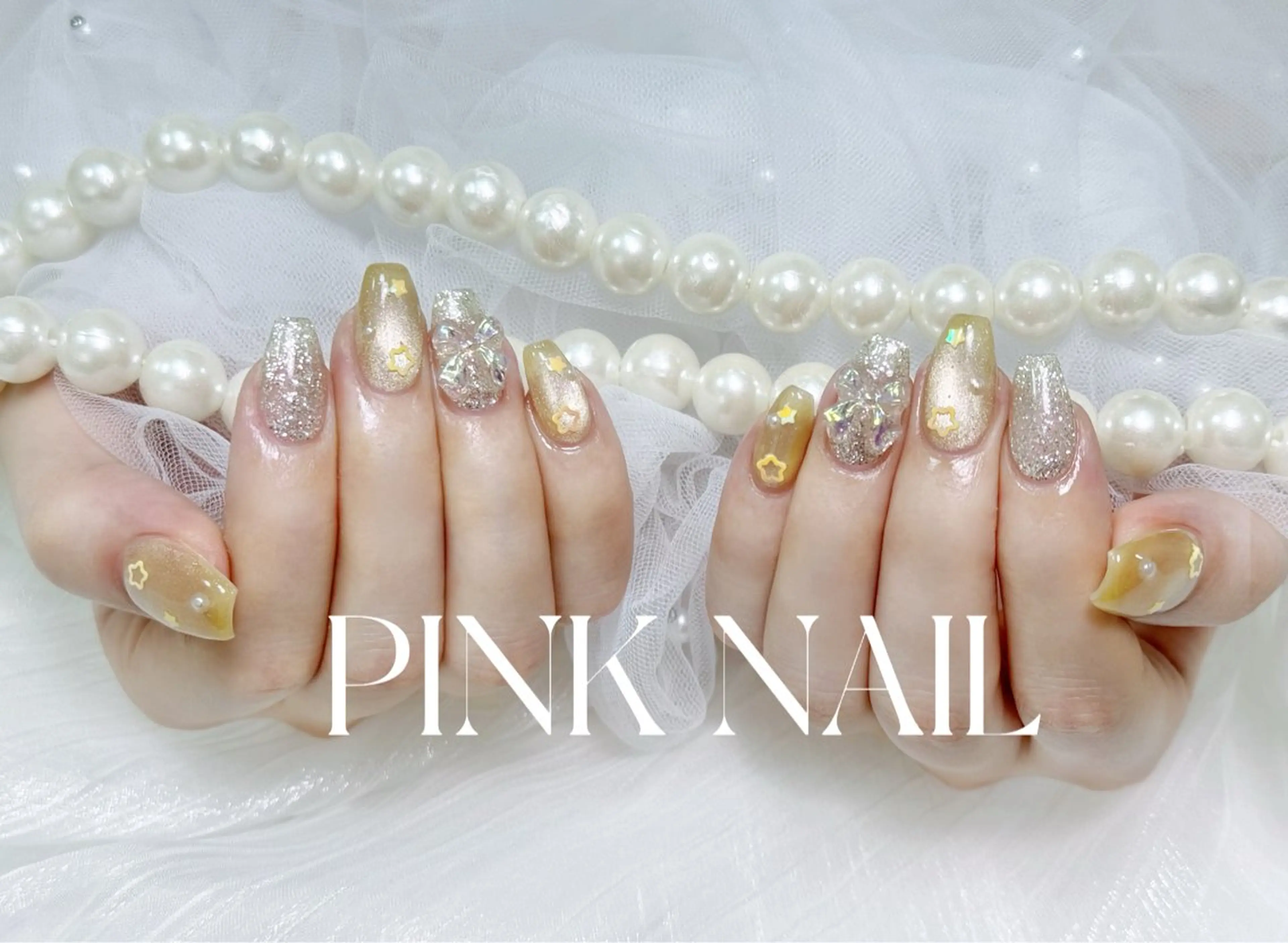 ネイル ハンドネイル pink nailのその他イメージ