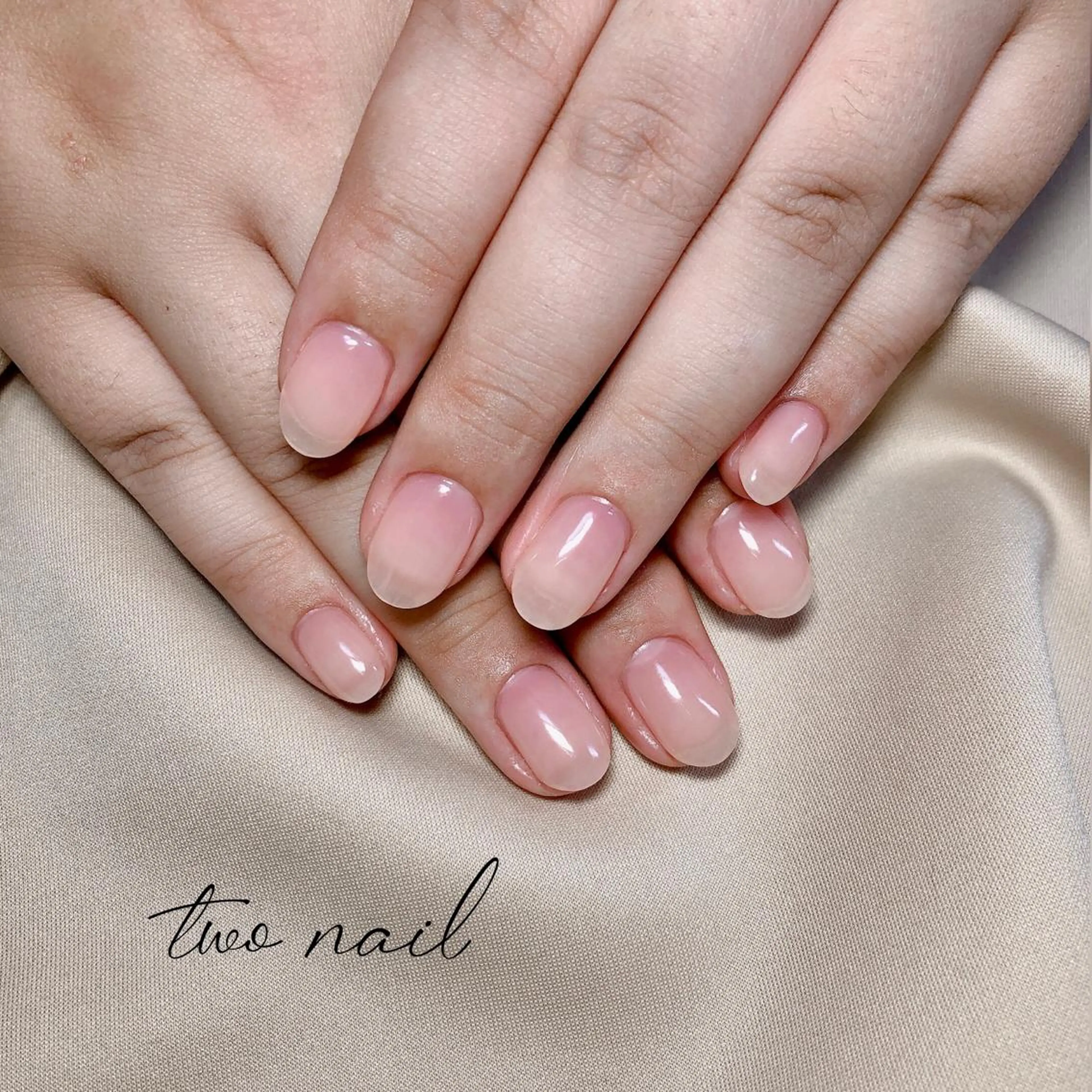 ネイル アートネイル フットネイル ハート ニュアンスネイル ホワイト ハンドネイル two nailのネイルデザイン