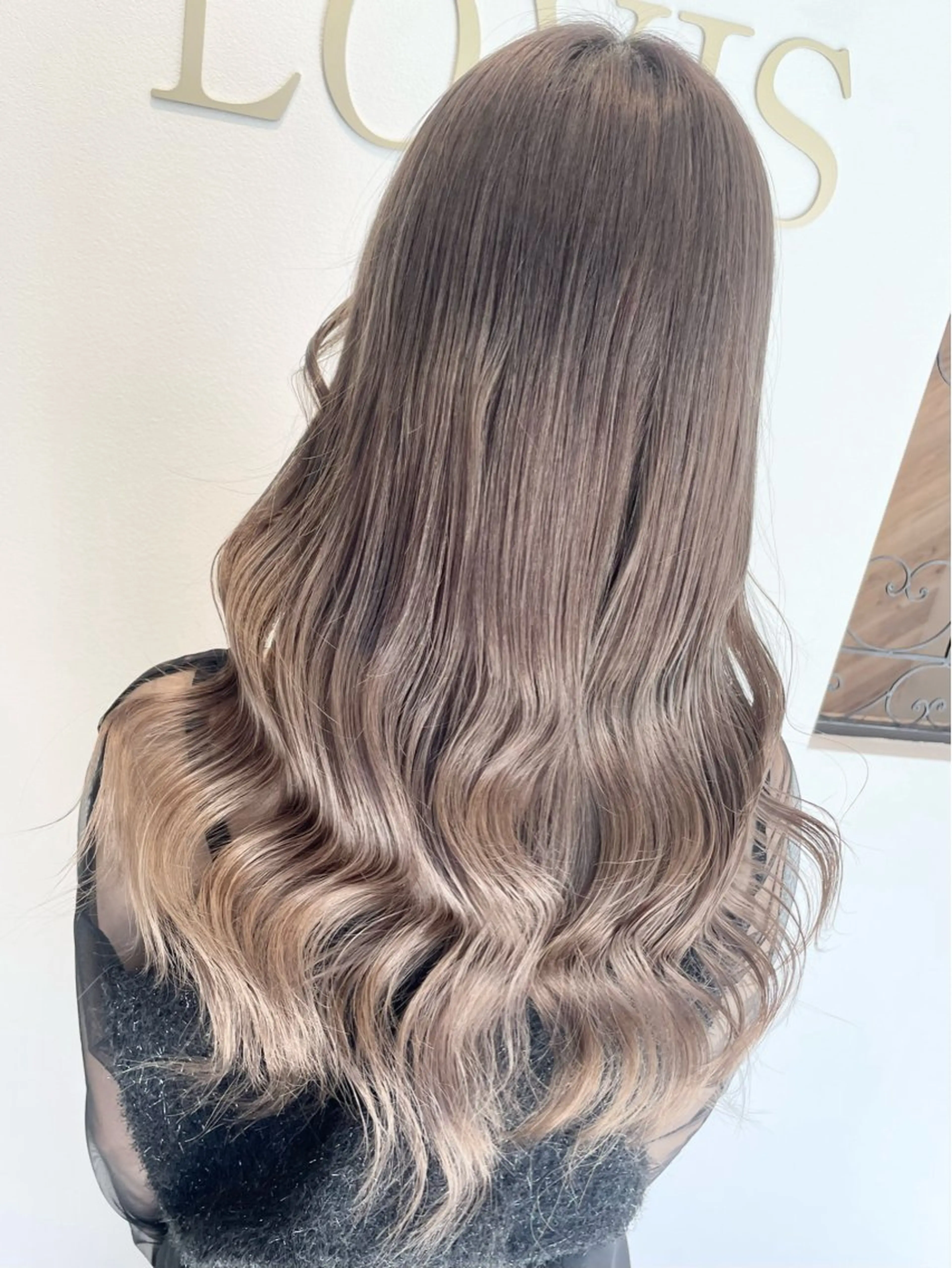 ロング ヘアカラー 倉林隆一/艶髪🌸 透明感/髪質改善のヘアスタイル